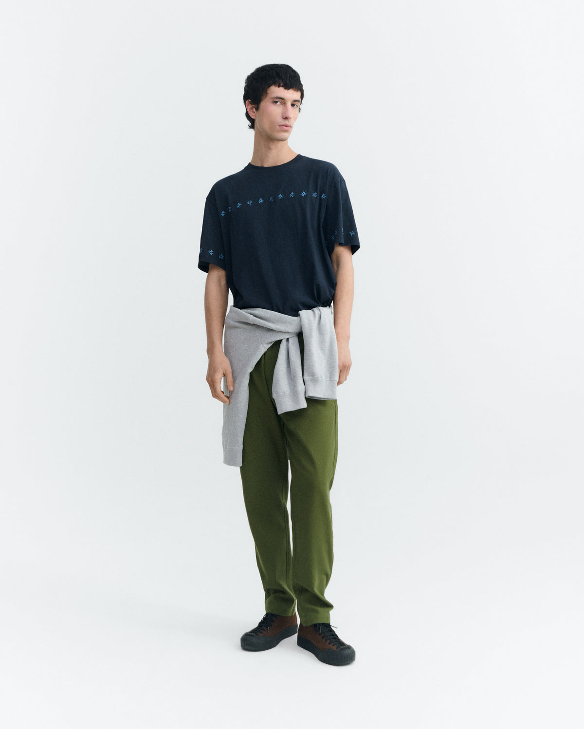 Pantalón recto verde Travel light sostenible - 2