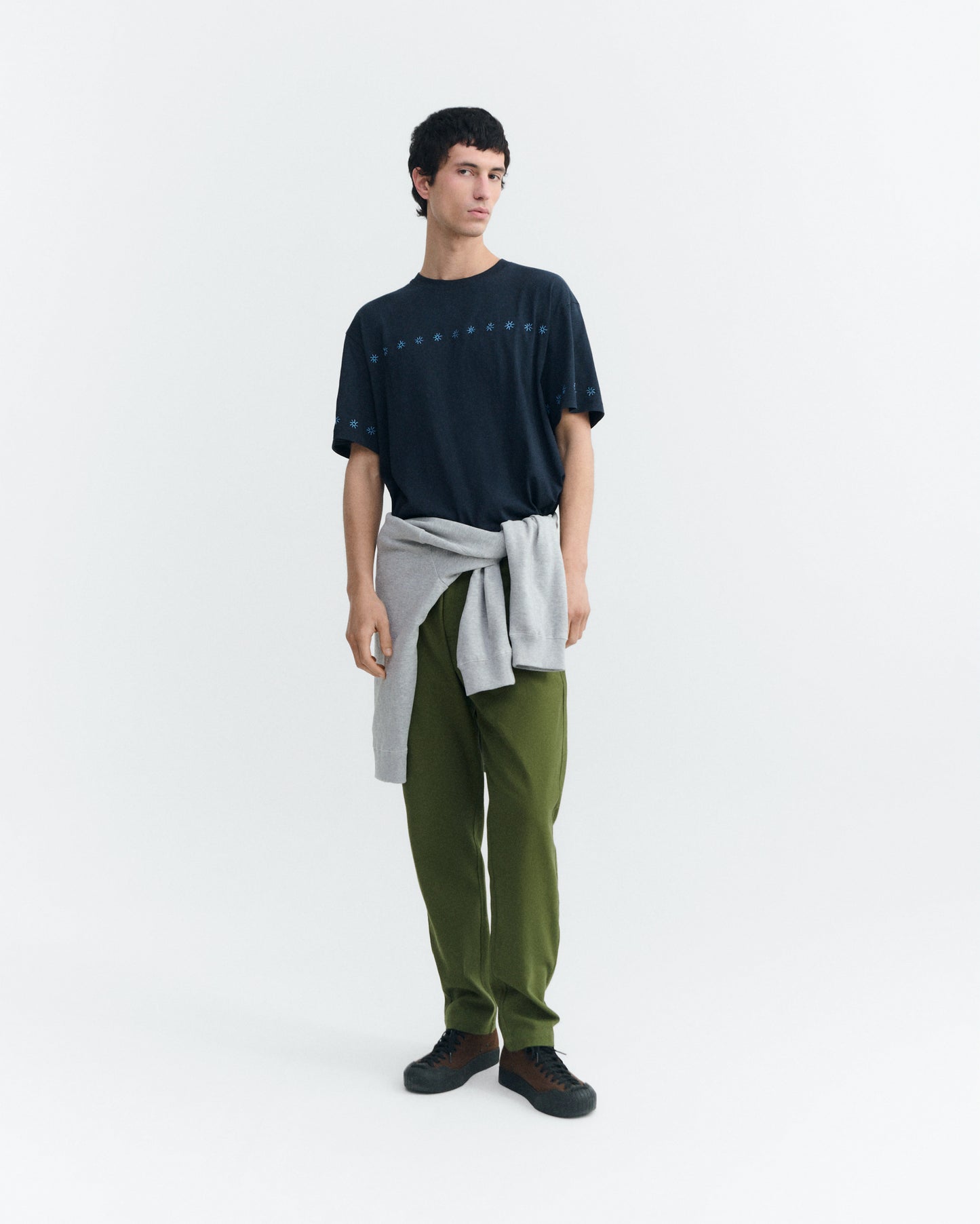 Pantalón recto verde Travel light sostenible - 2