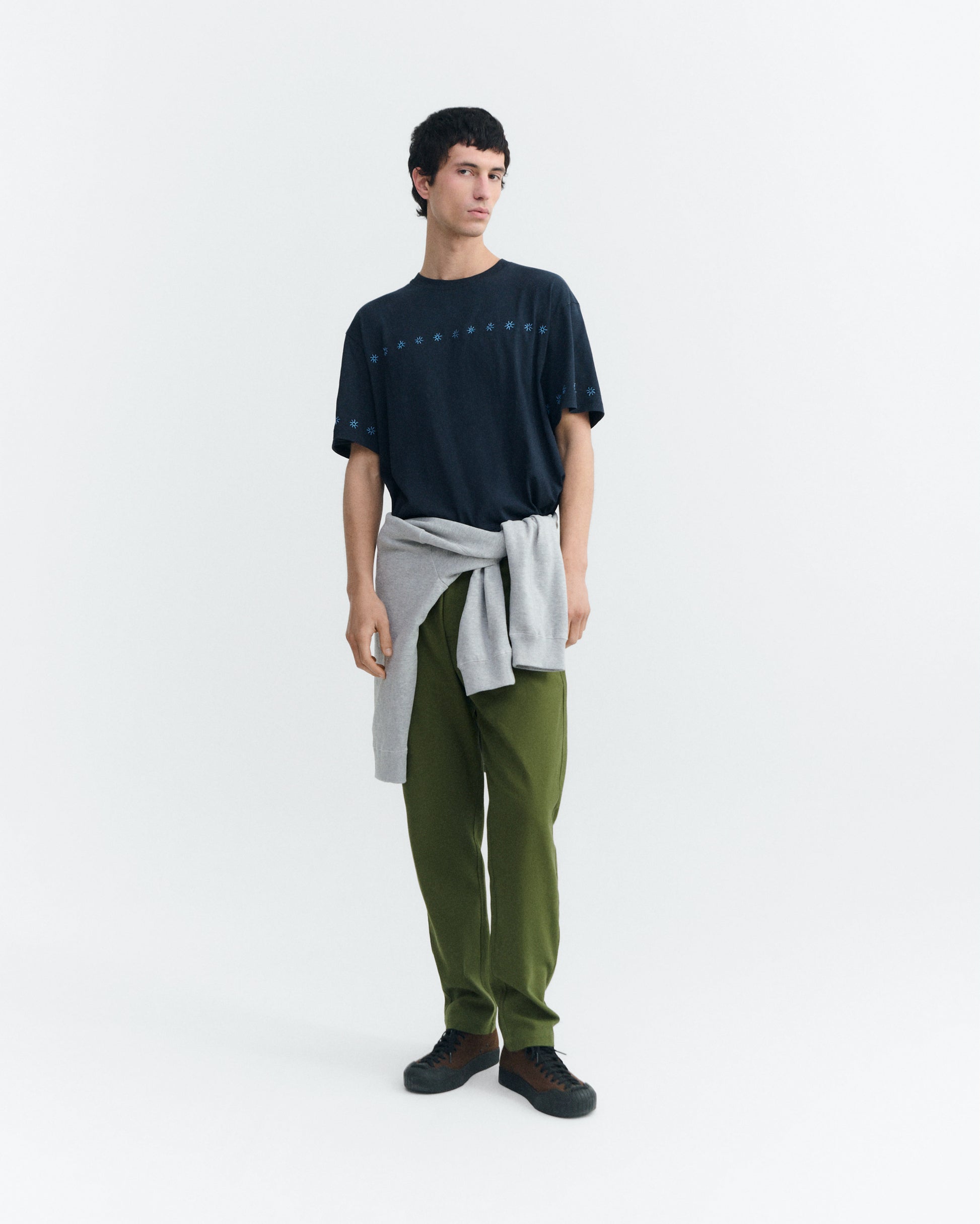 Pantalón recto verde Travel light sostenible - 2