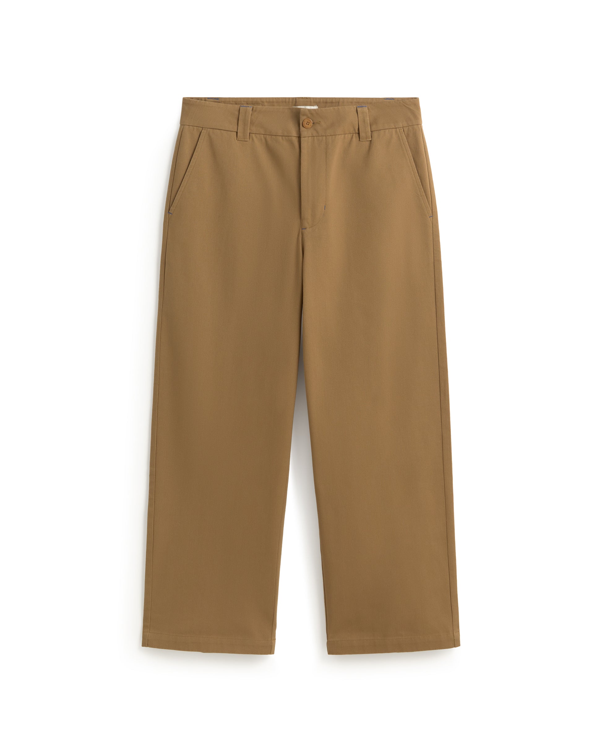 Pantalón loose marrón Marc sostenible silueta - 1