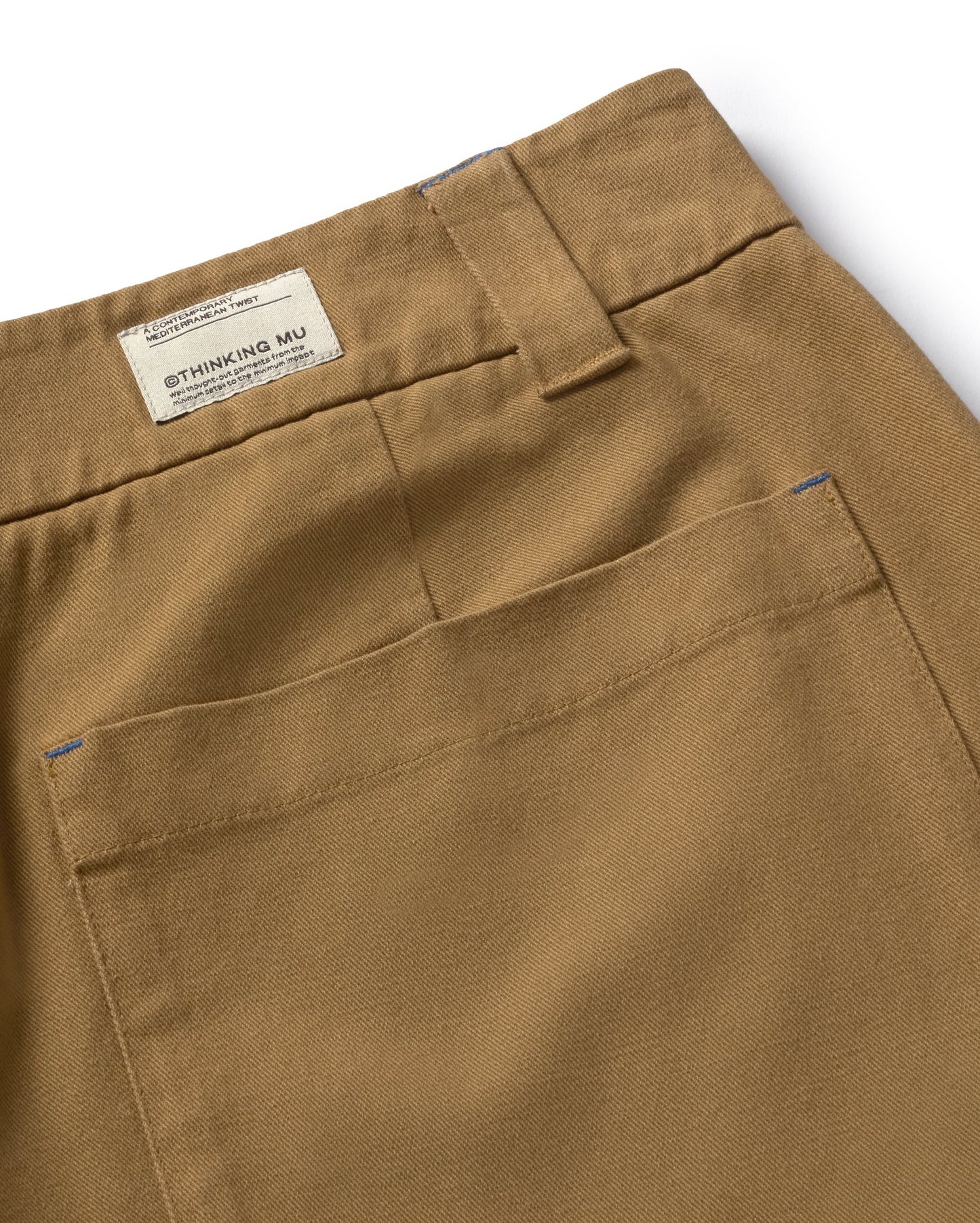 Pantalón loose marrón Marc sostenible silueta - 3