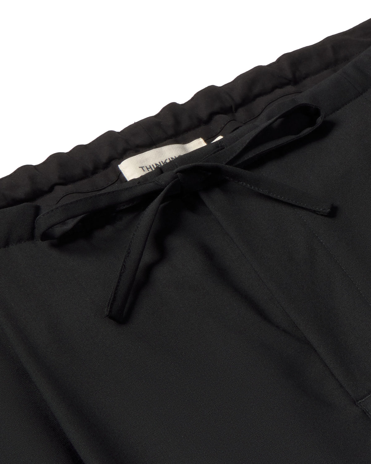 Pantalón pinza lana fría negro Robert sostenible silueta - 5