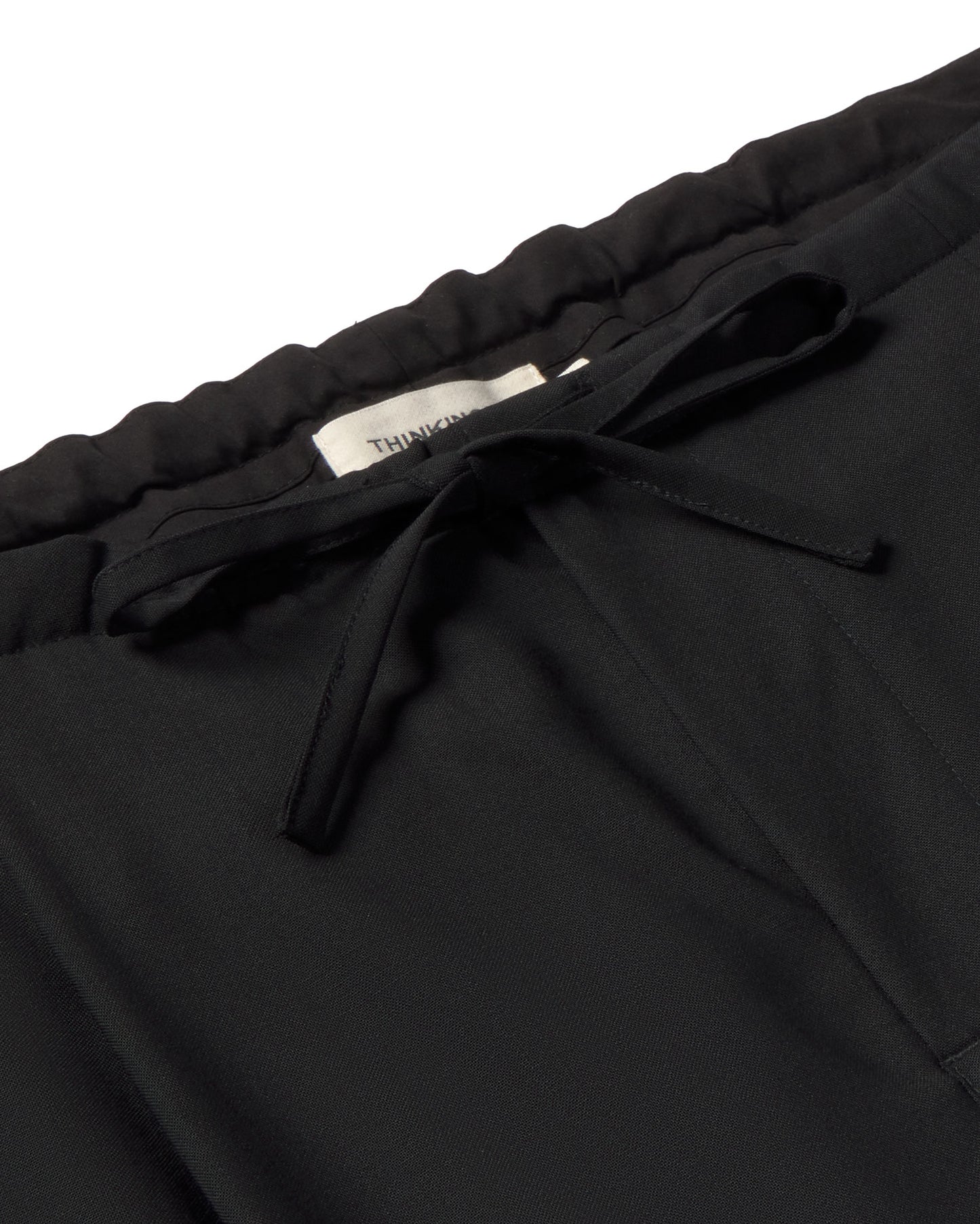 Pantalón pinza lana fría negro Robert sostenible silueta - 5