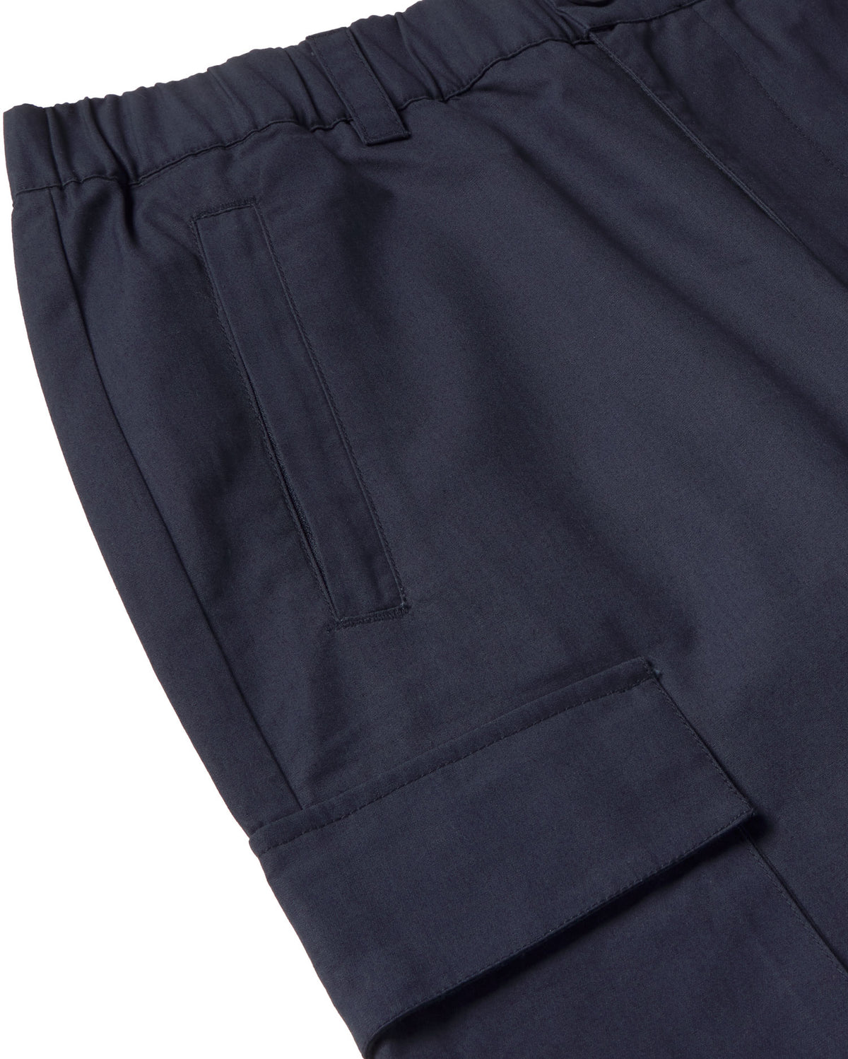 Pantalón cargo navy Unai sostenible silueta - 3