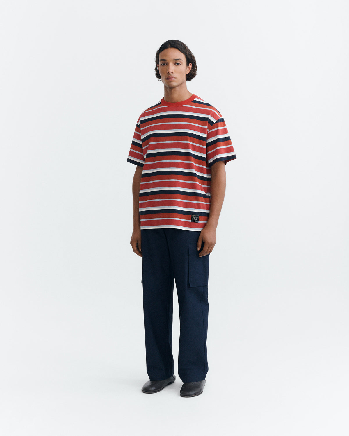 Pantalón cargo navy Unai sostenible - 1