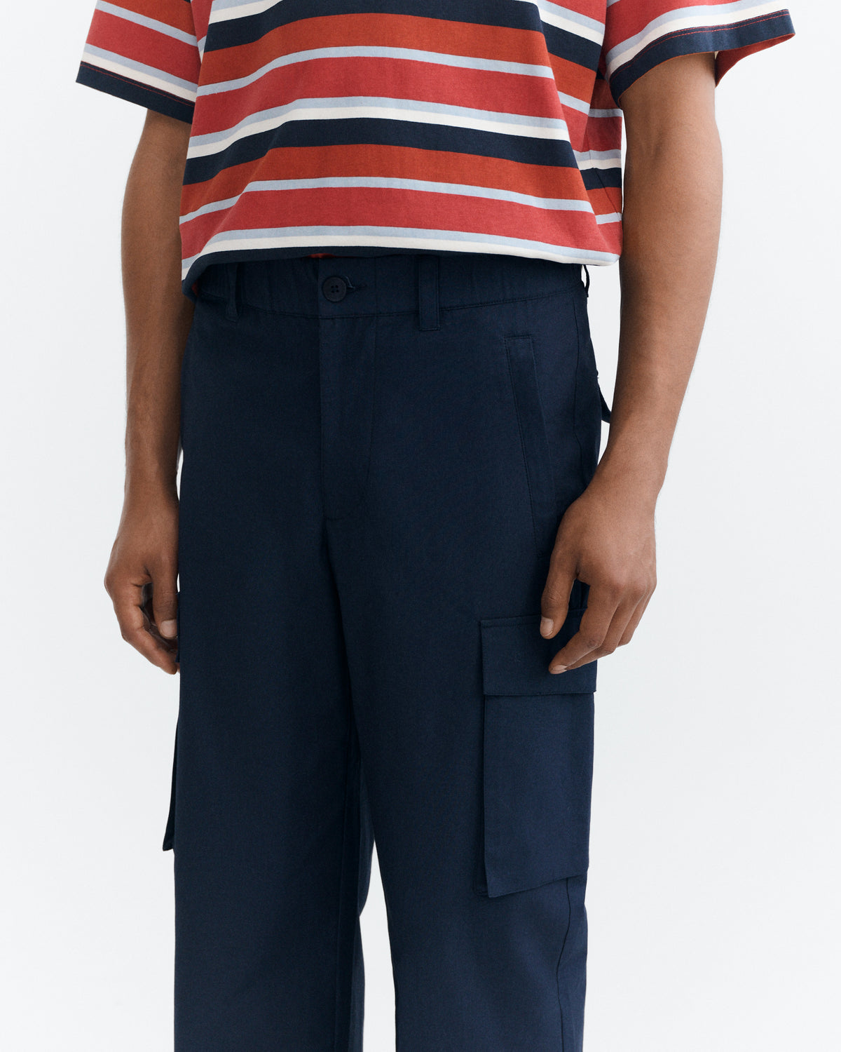 Pantalón cargo navy Unai sostenible - 3