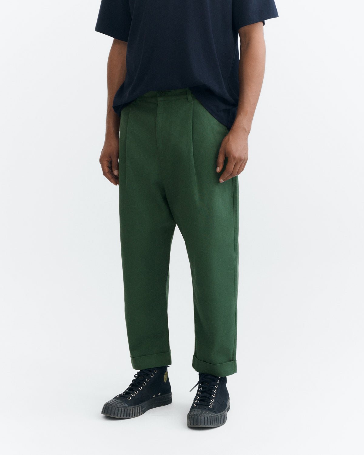 Pantalón carrot verde Friend sostenible - 2