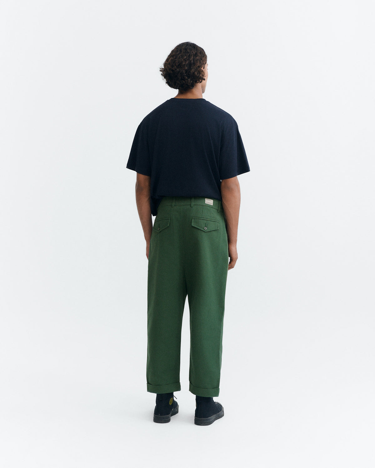 Pantalón carrot verde Friend sostenible - 4