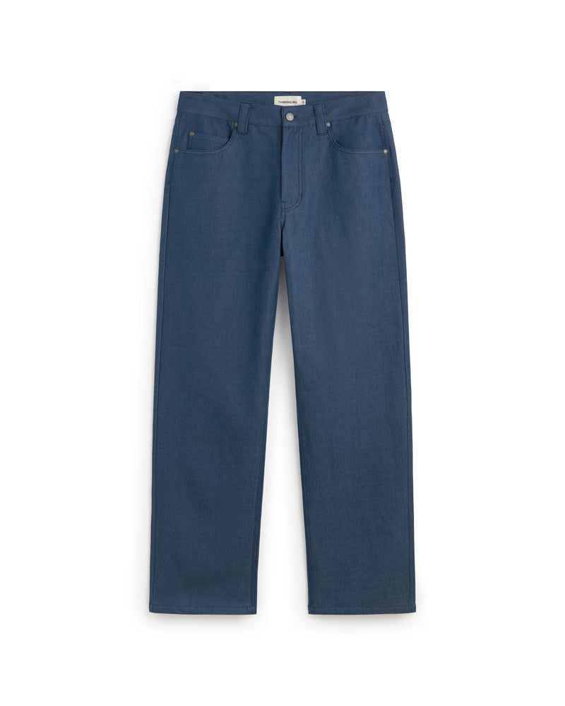 Jeans rectos tinte natural indigo David sostenible silueta - 1