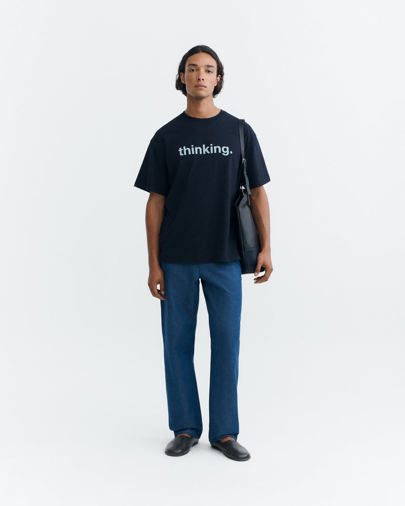 Jeans rectos tinte natural indigo David sostenible - 1