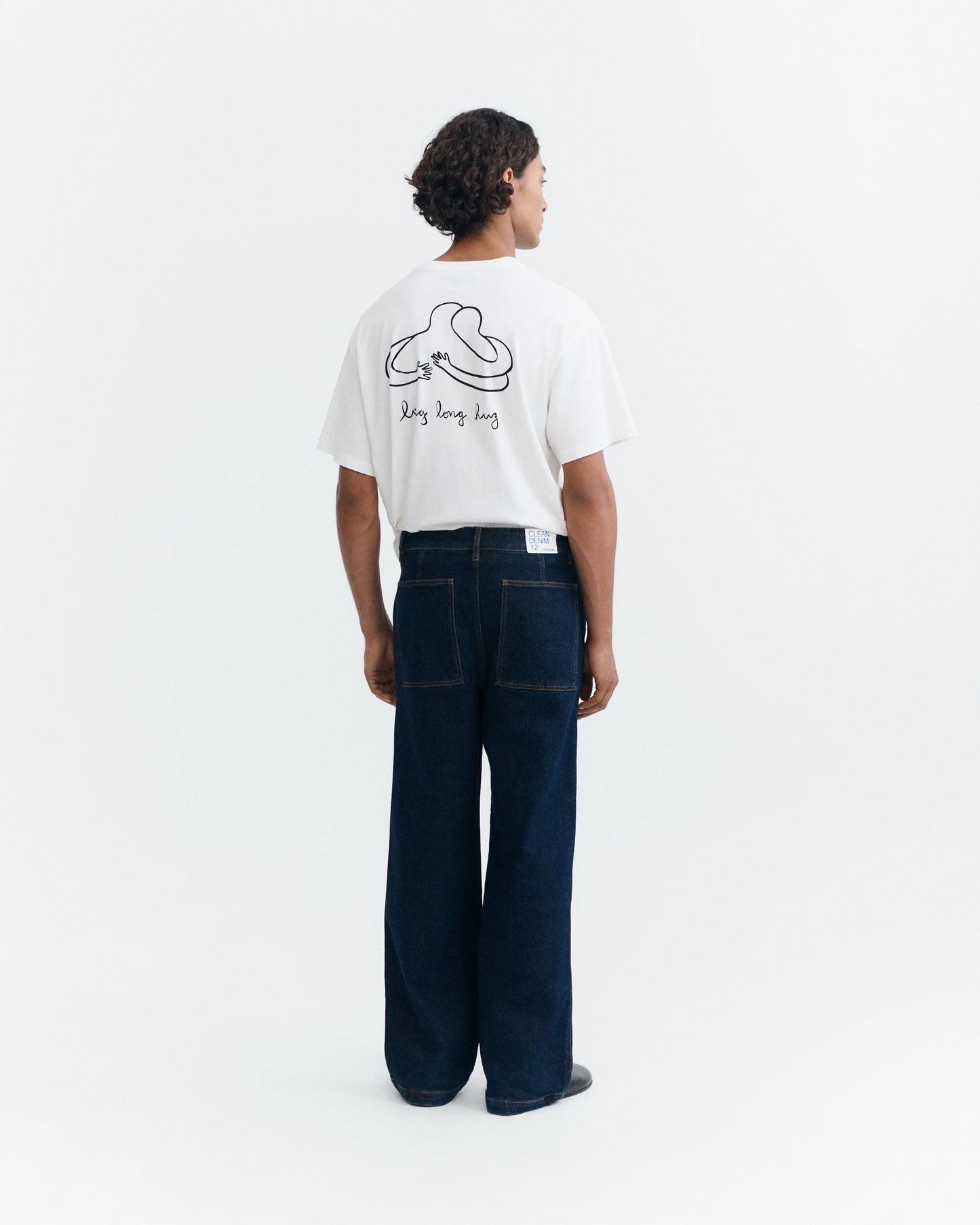 Jeans loose azul Marc sostenible - 4