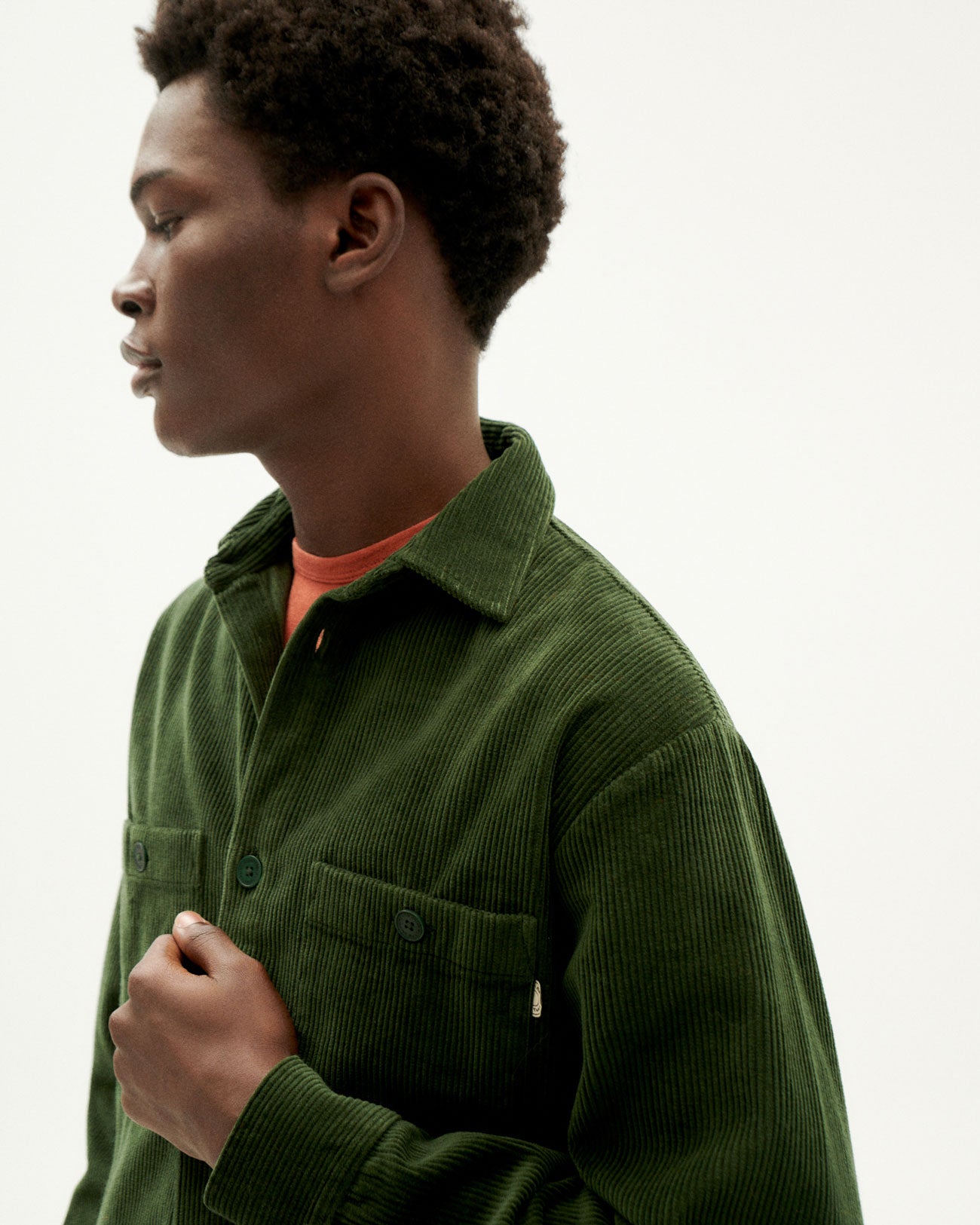 Kith Maya Cotton-corduroy Jacket In Forest Green | ModeSens