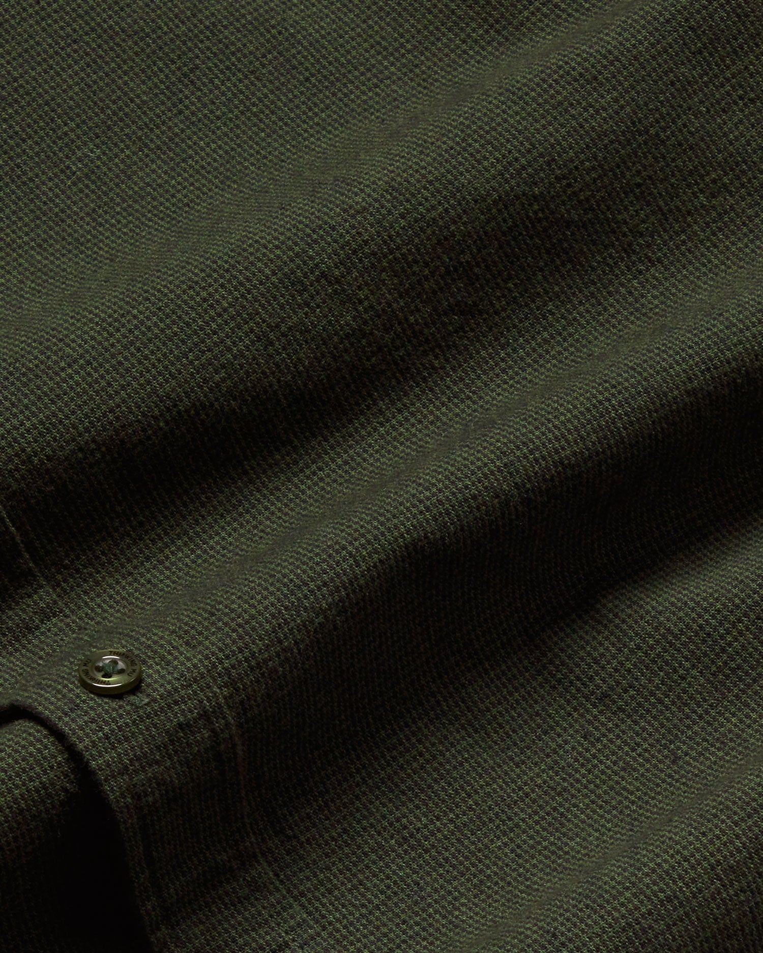 Camisa verde micro cuadros Ant sostenible - silueta 2