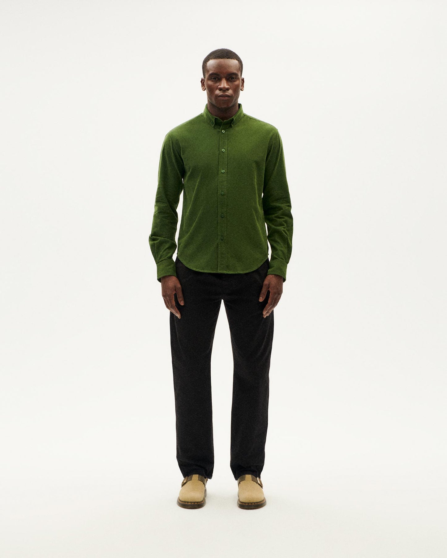 Camisa verde micropana Ant sostenible-3