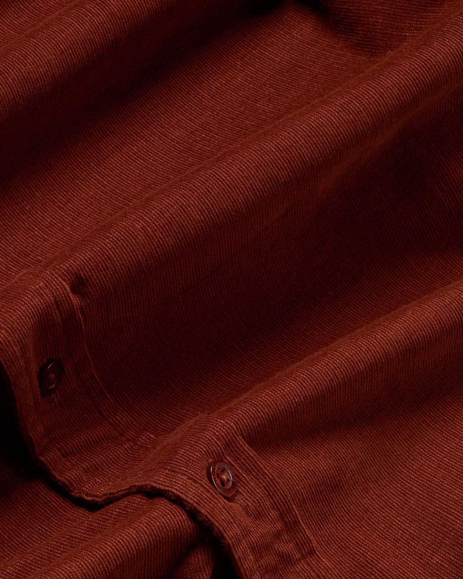 Camisa marrón micropana Ant sostenible - silueta 2