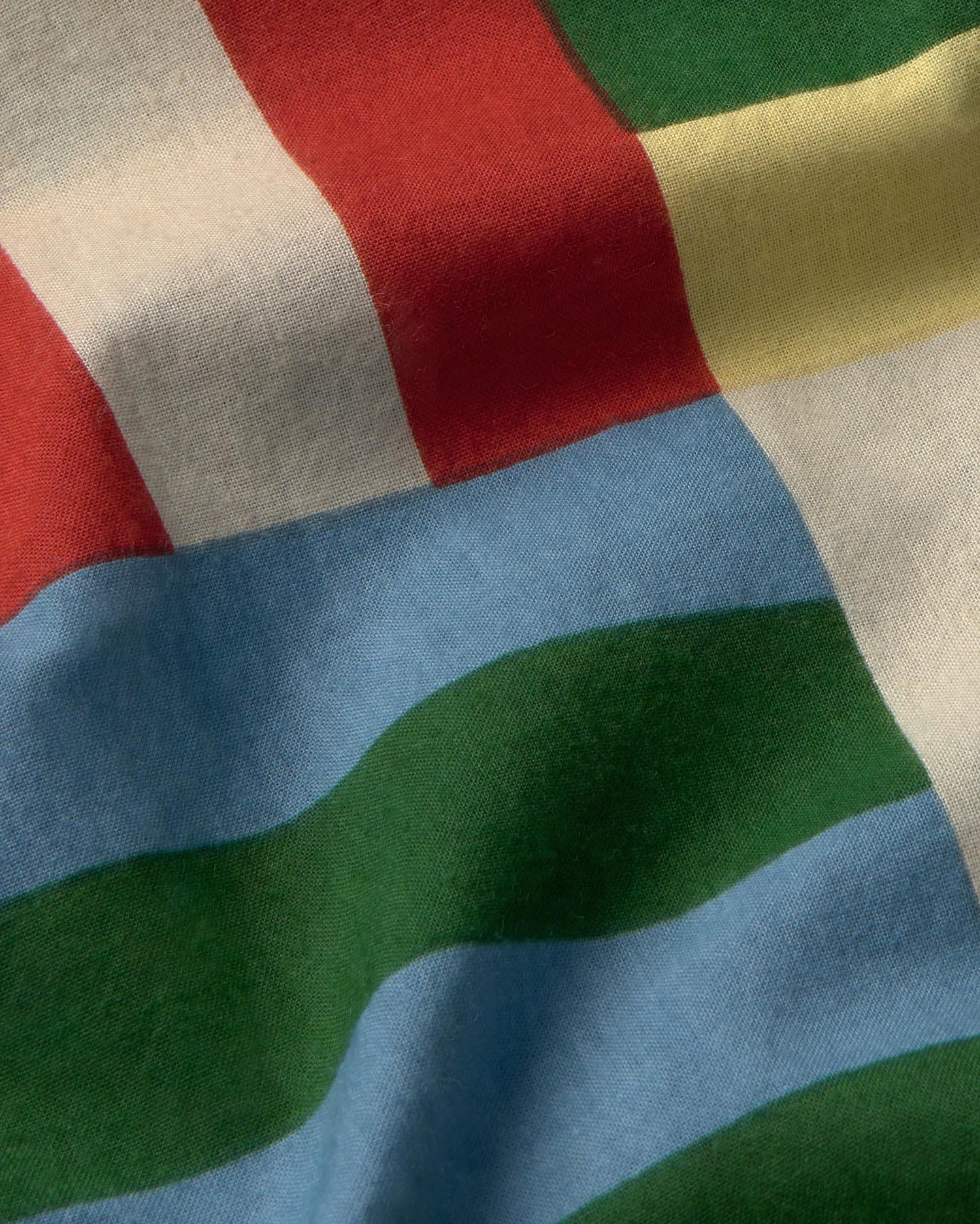 Camisa multicolor field Tom sostenible - silueta 3