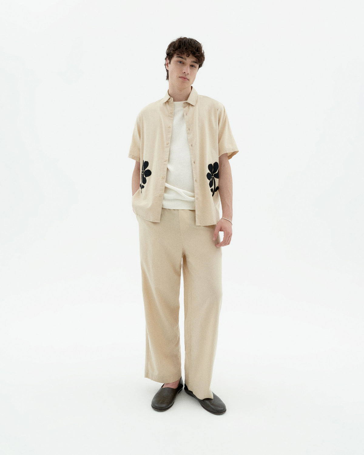 Camisa cruda marygold Tom sostenible-3