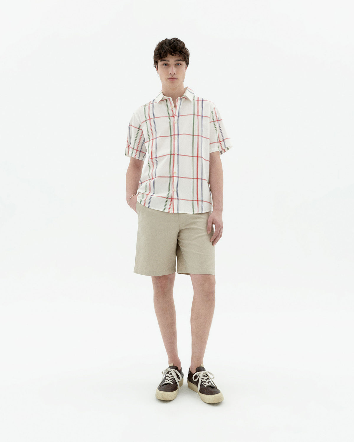 Camisa rayas multicolor Tom sostenible-3