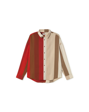 Camisa sandfire multicolor Haru sostenible - silueta 1