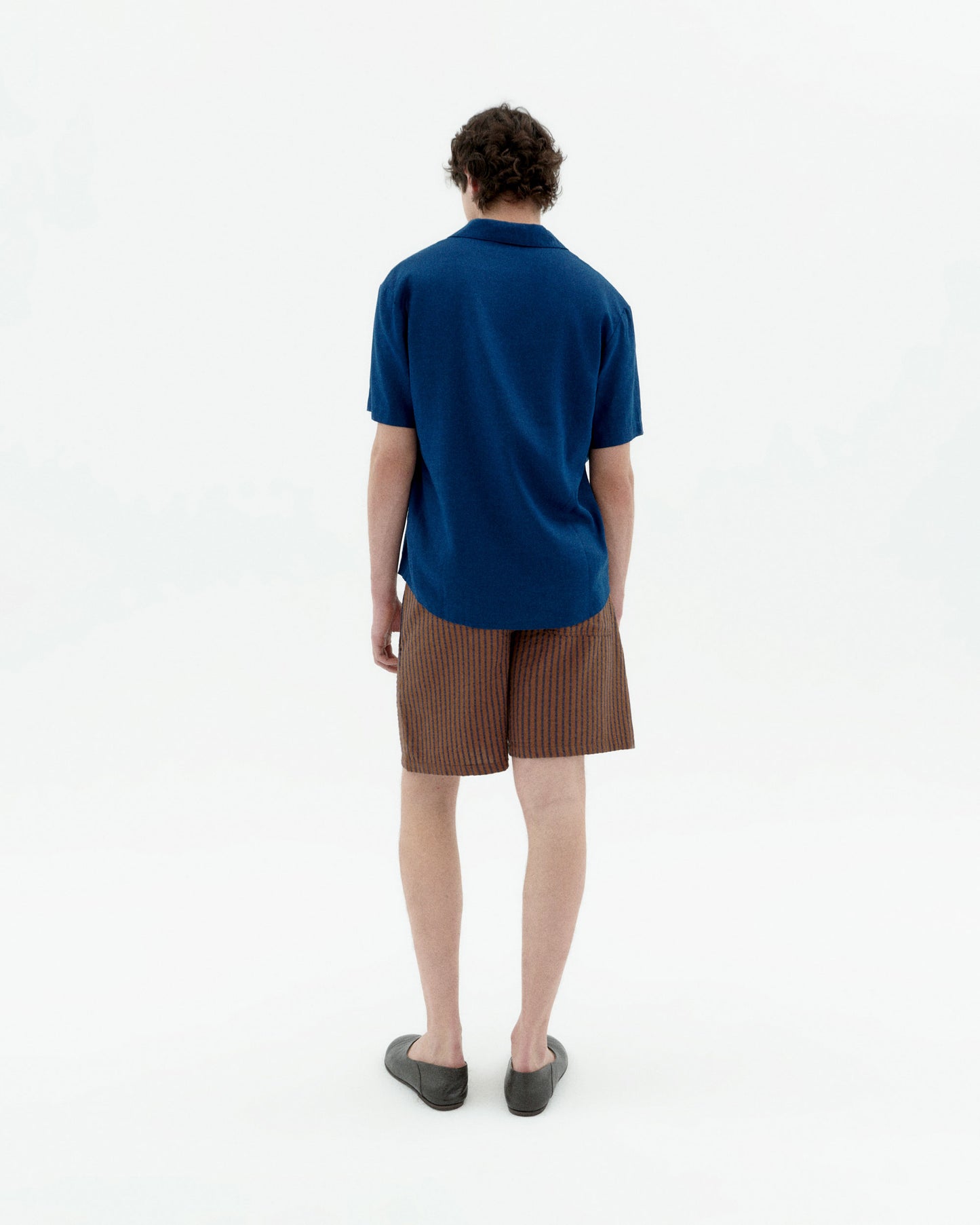 Camisa azul hemp Jules sostenible-4