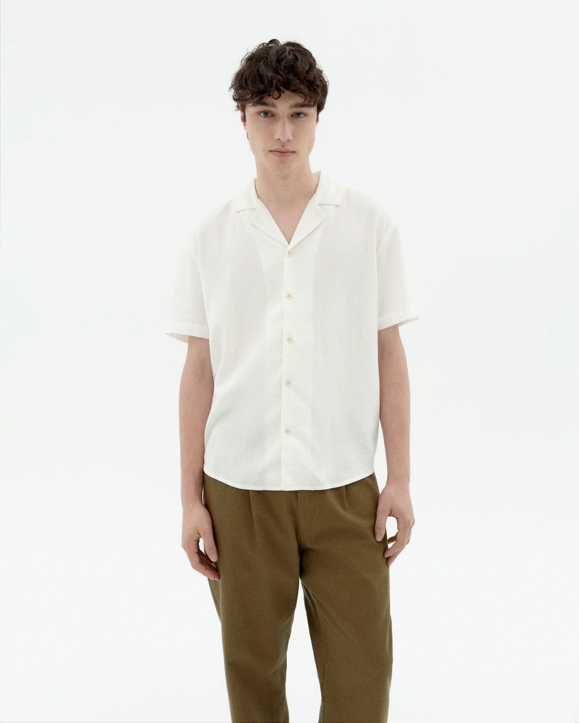 Camisa blanca hemp Jules sostenible-1