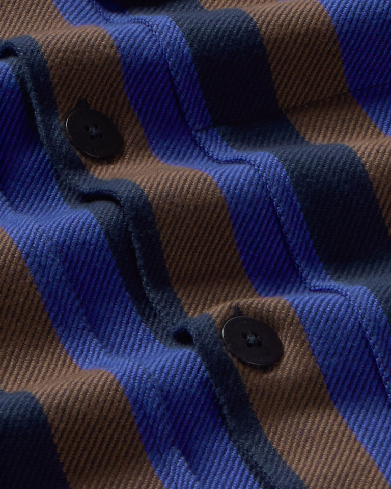 Sobrecamisa rayas totenham Omar sostenible silueta - 2