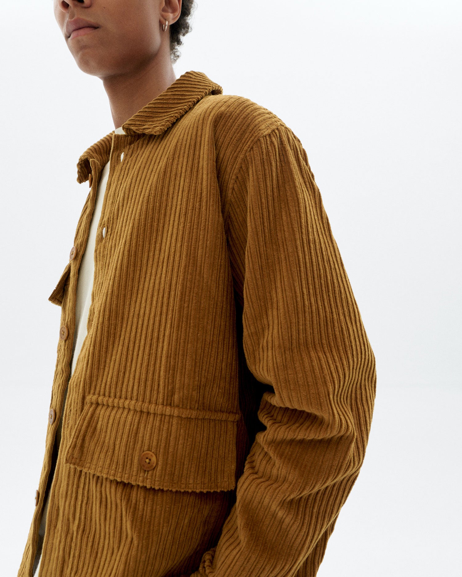 Sobrecamisa pana amarilla Gabin sostenible - 3