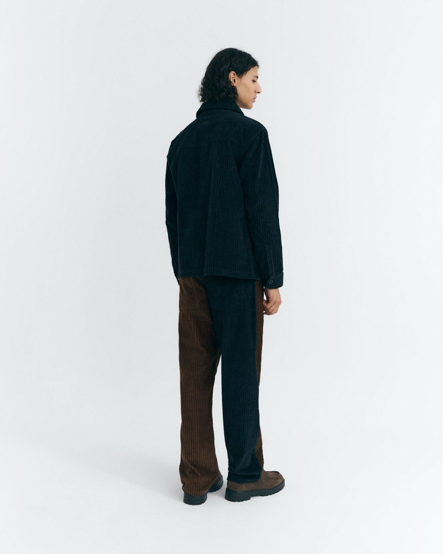 Sobrecamisa pana azul Gabin sostenible - 4