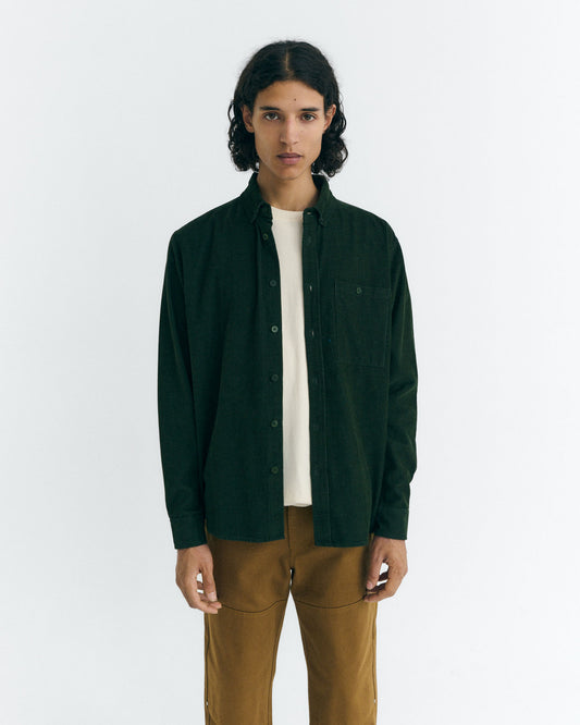 Camisa micro pana verde Anto sostenible - 1