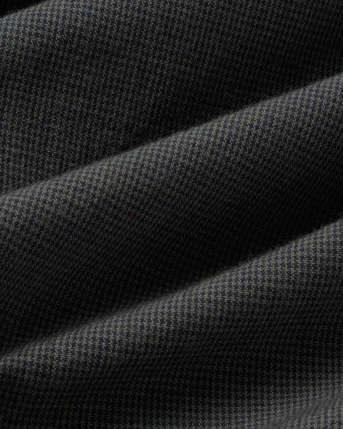 Camisa verde oscuro microchecks Ant sostenible silueta - 2