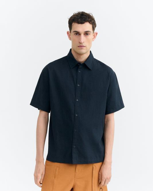 Camisa oversize bordada a mano fish Kurtis sostenible - 2