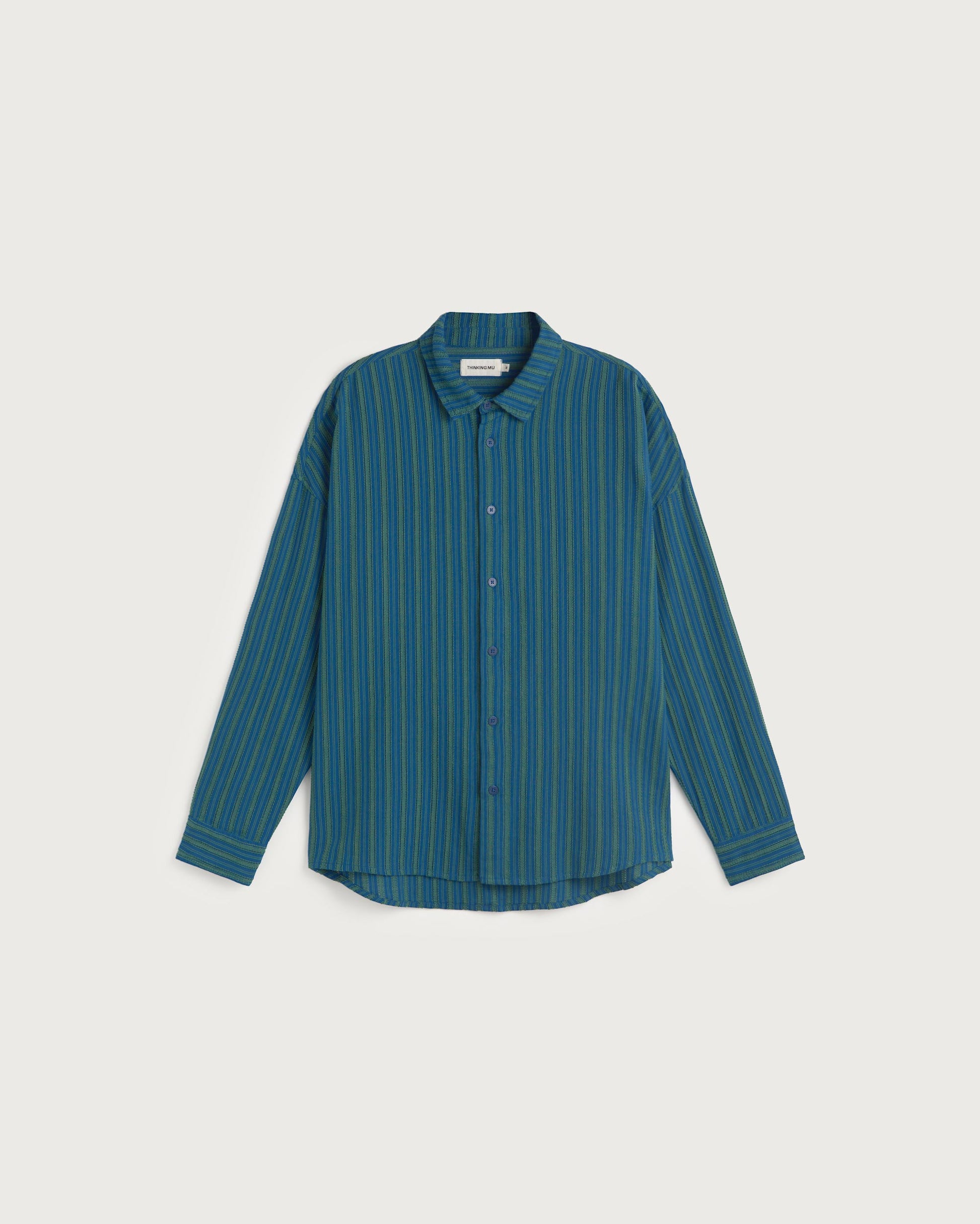 Camisa oversize windsor Haru sostenible silueta - 1