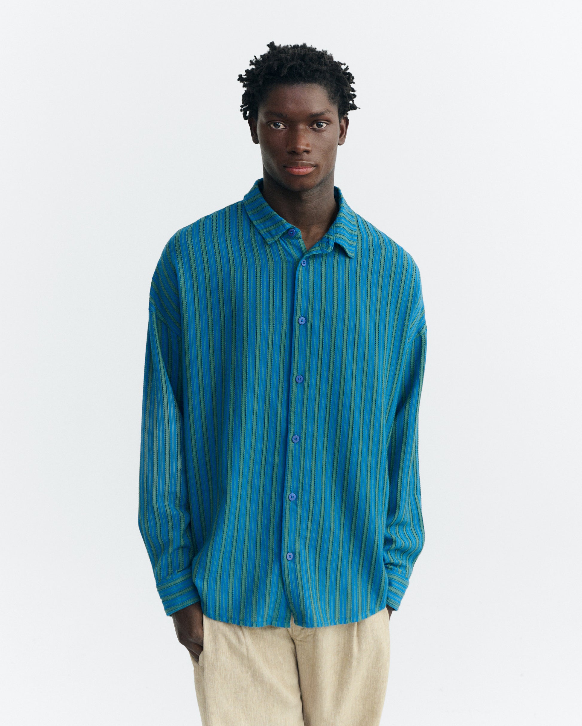 Camisa oversize windsor Haru sostenible - 2