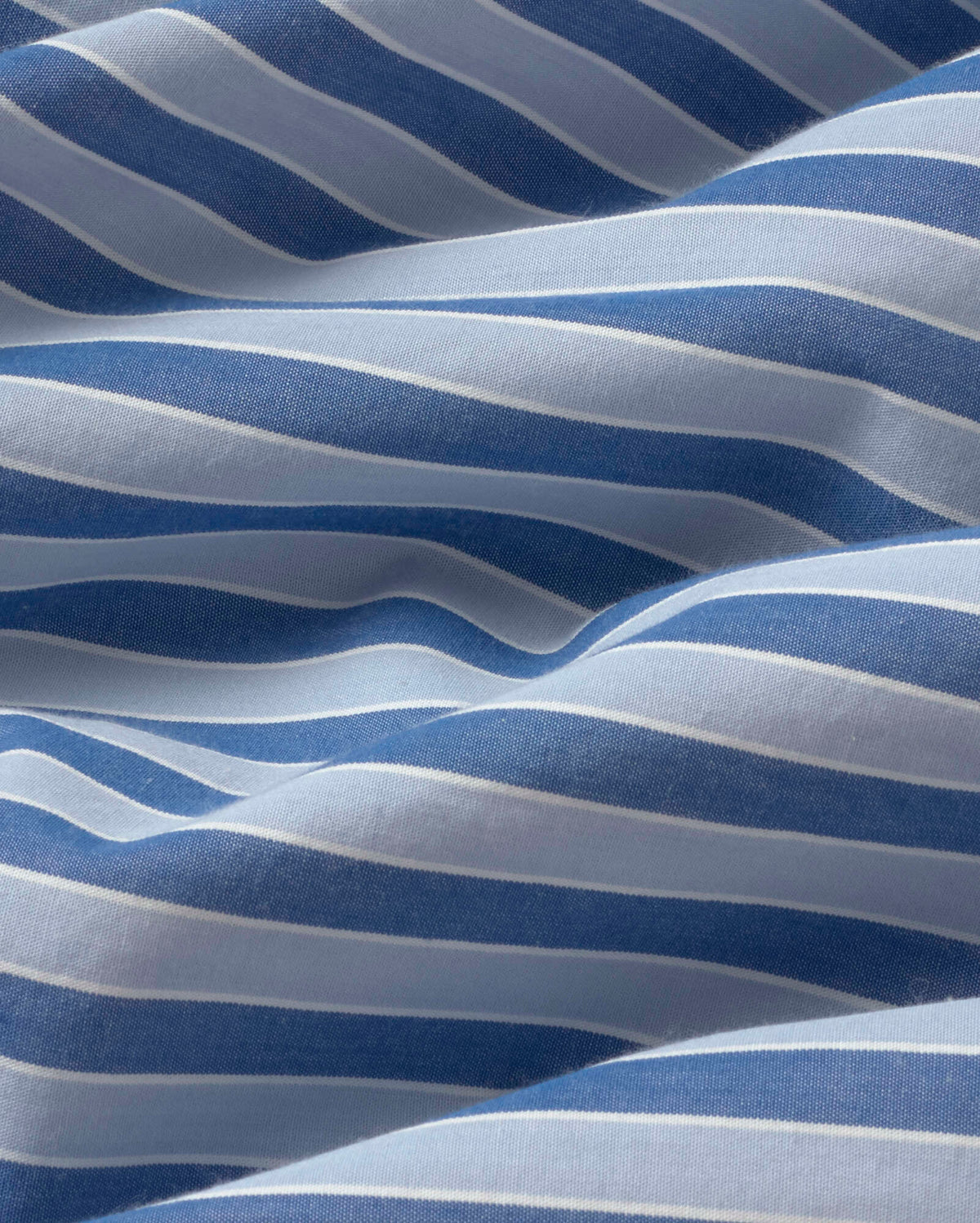 Camisa rayas azul Jimbo sostenible silueta - 2