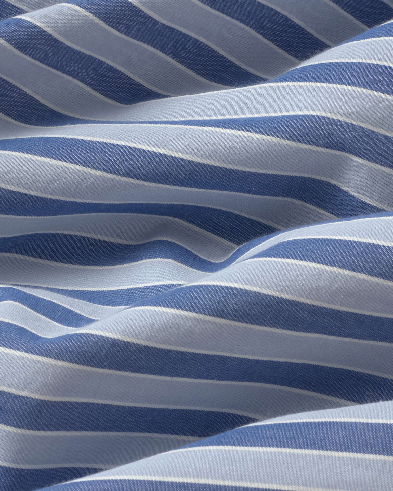 Camisa rayas azul Jimbo sostenible silueta - 2