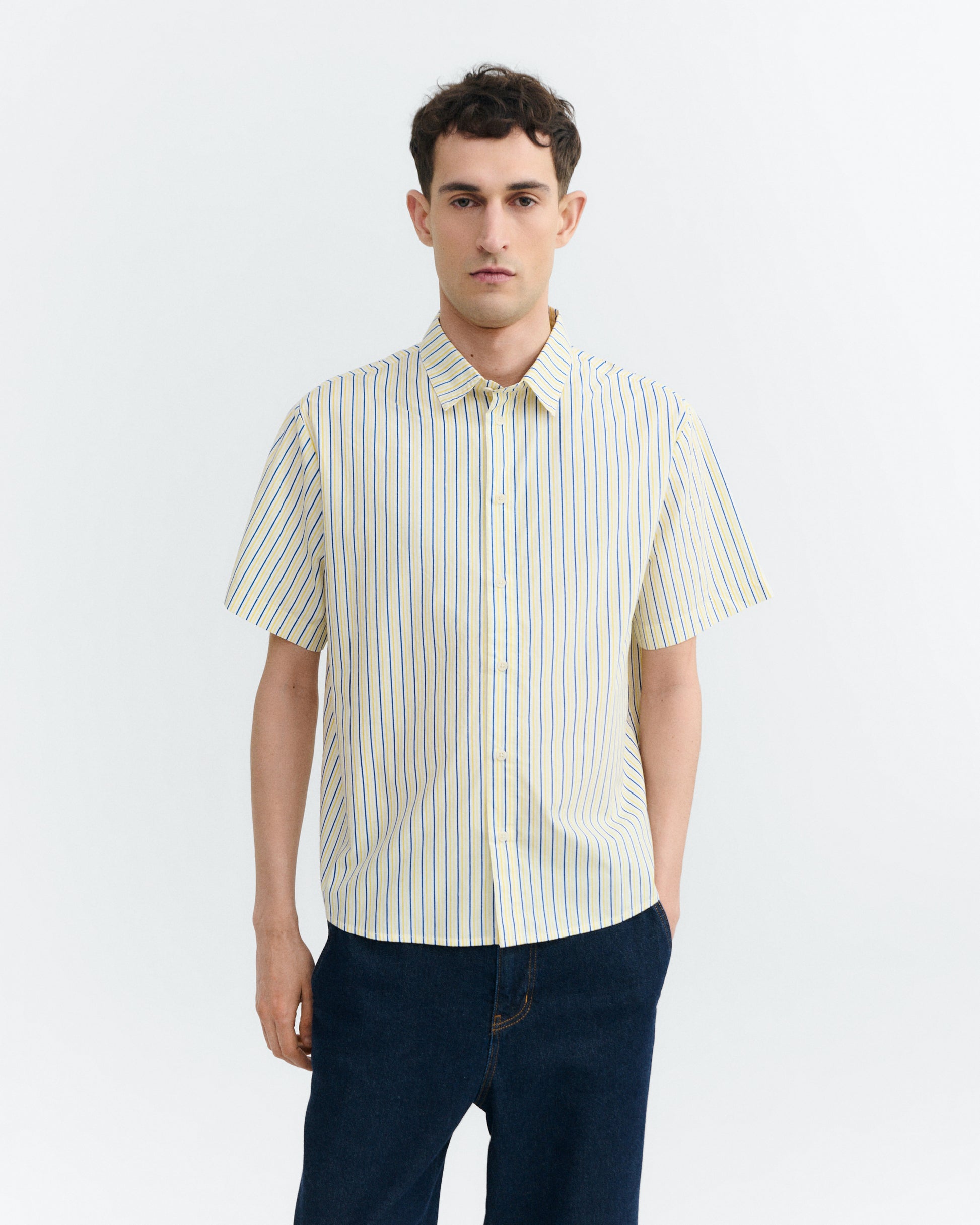 Camisa popelin rayas Paddy sostenible - 2