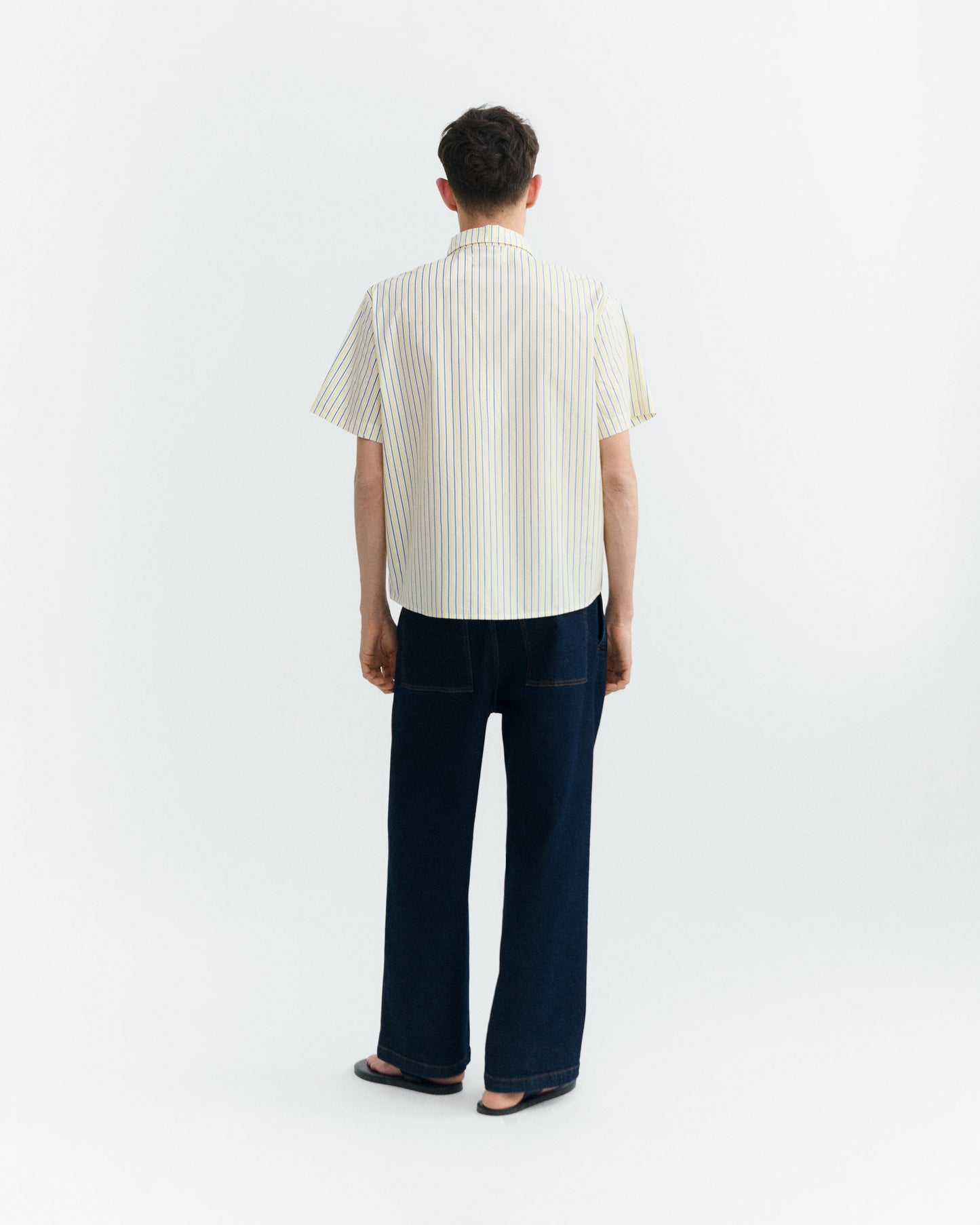 Camisa popelin rayas Paddy sostenible - 4