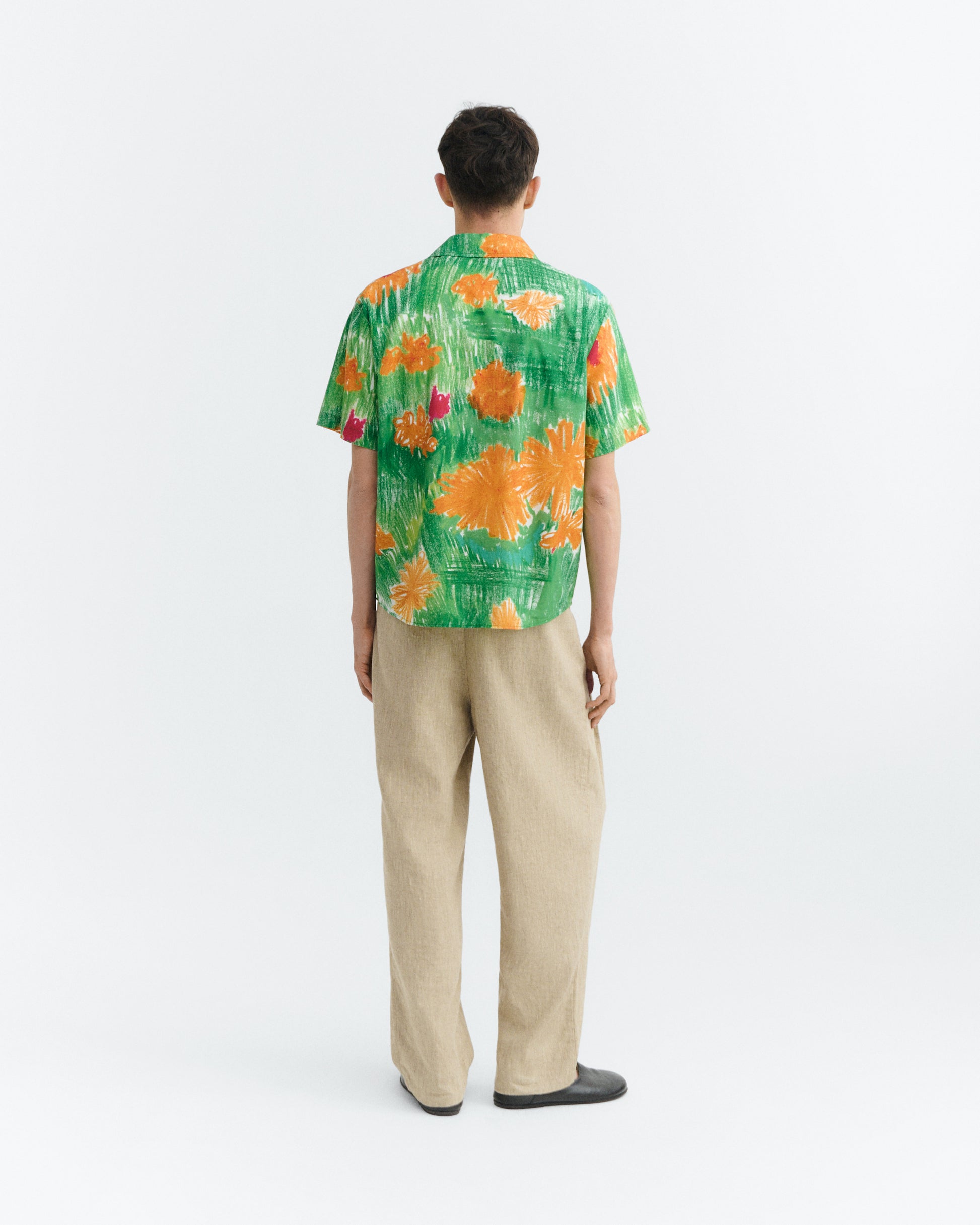 Camisa flores crayon Paddy sostenible - 4