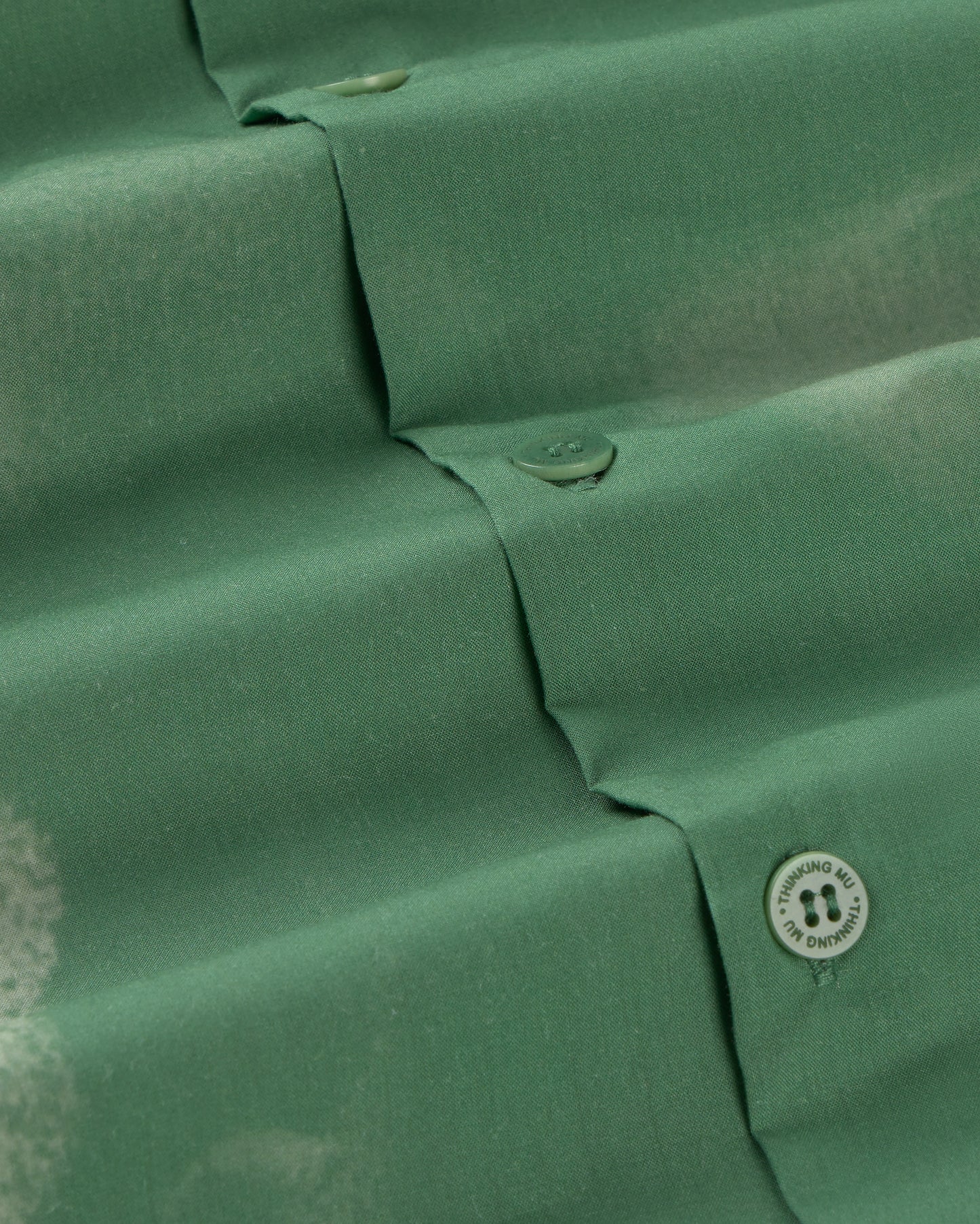 Camisa verde tipia Tom sostenible silueta - 2