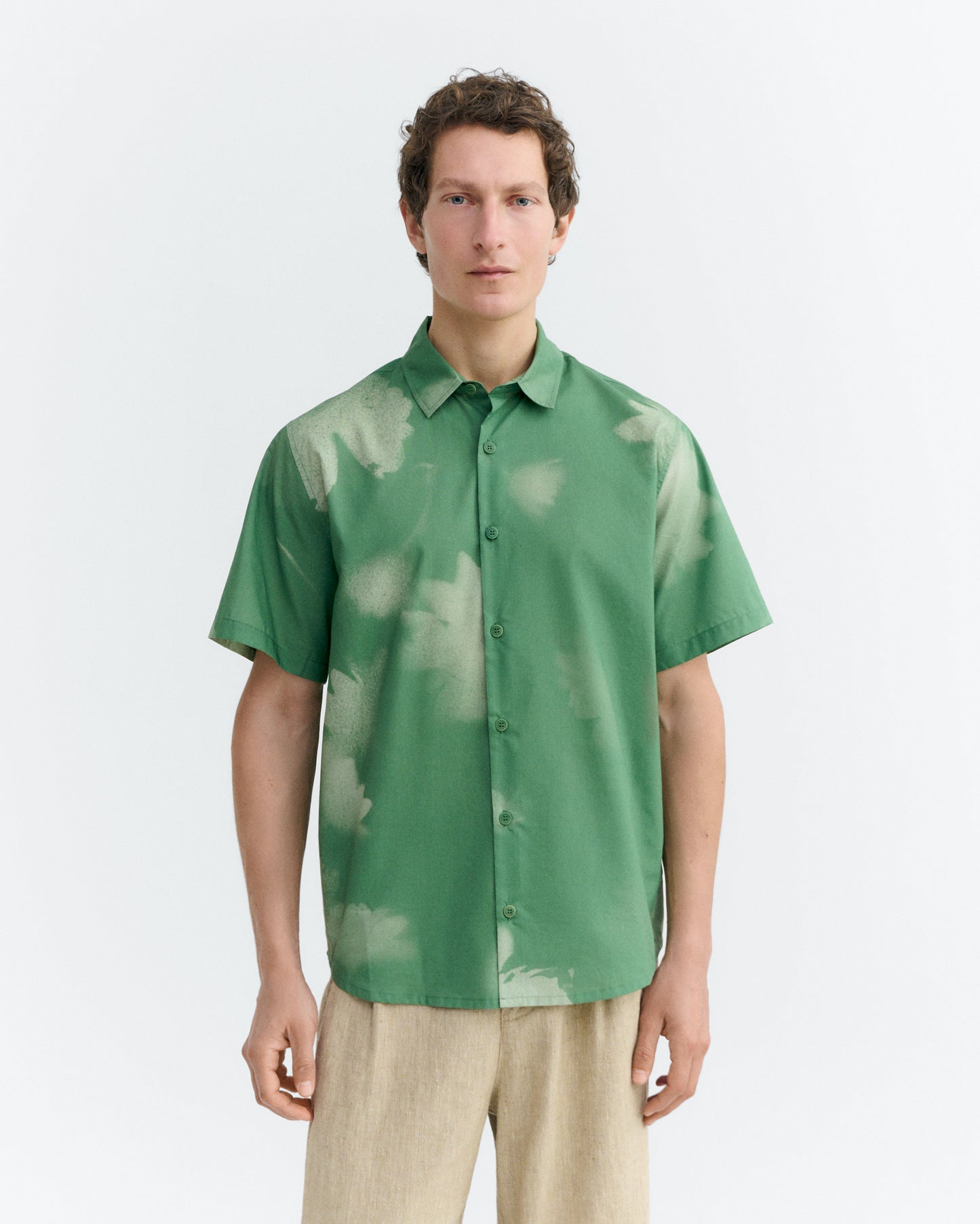 Camisa verde tipia Tom sostenible - 2