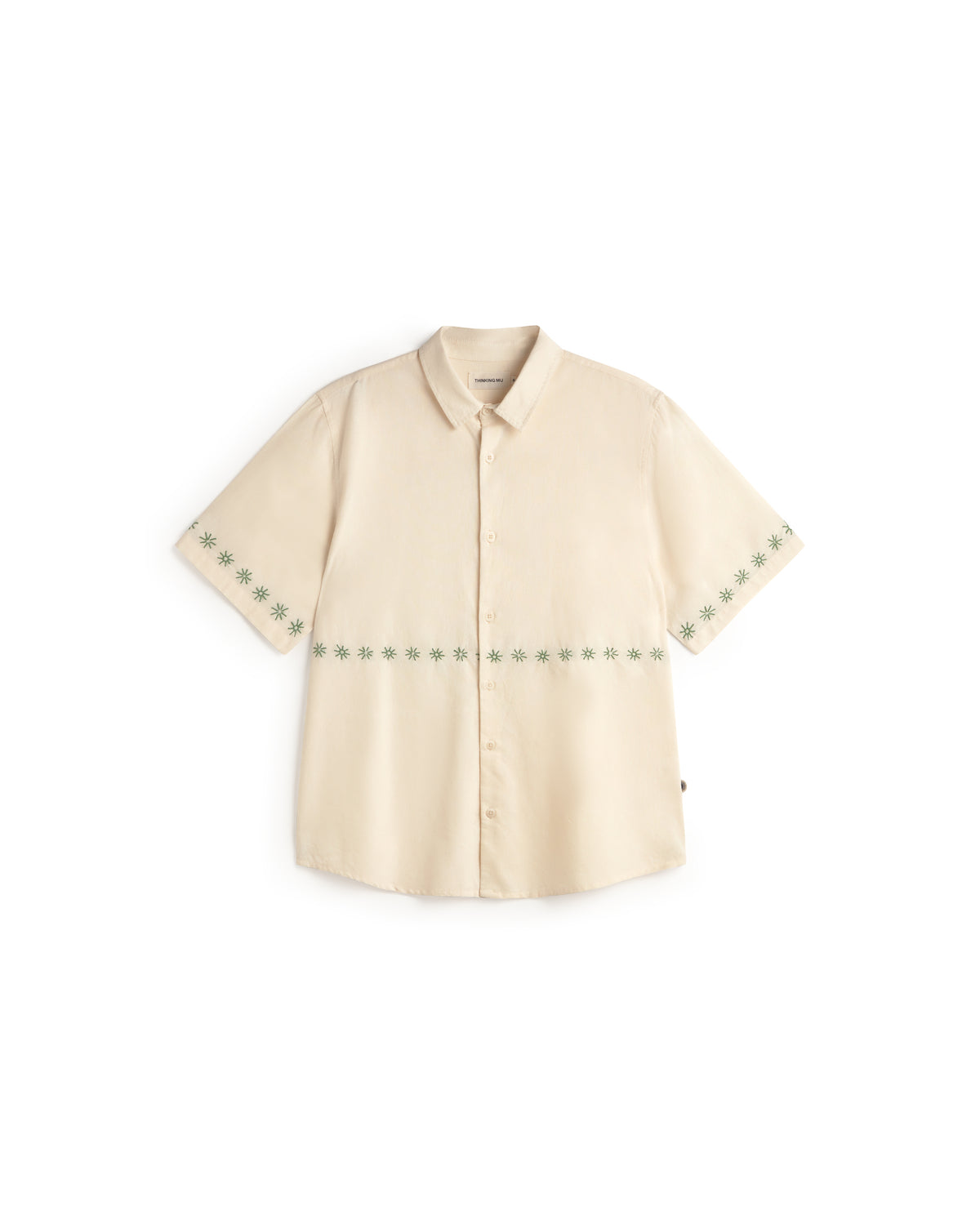 Camisa bordada a mano Tom sostenible silueta - 1