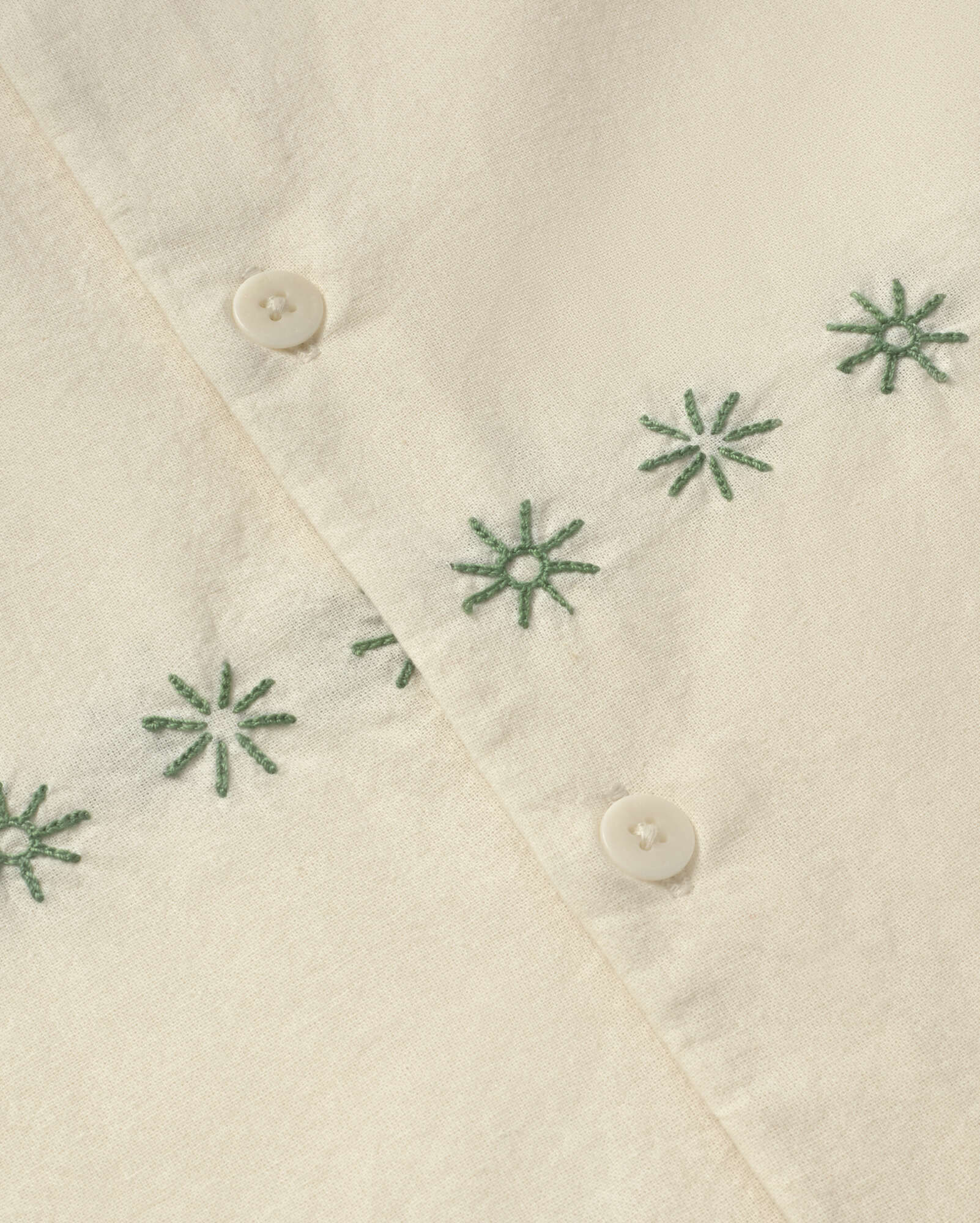 tom 　FLOWER EMBROIDERY SHIRTS Hand Embroidered Shirt Tom | Thinking Mu