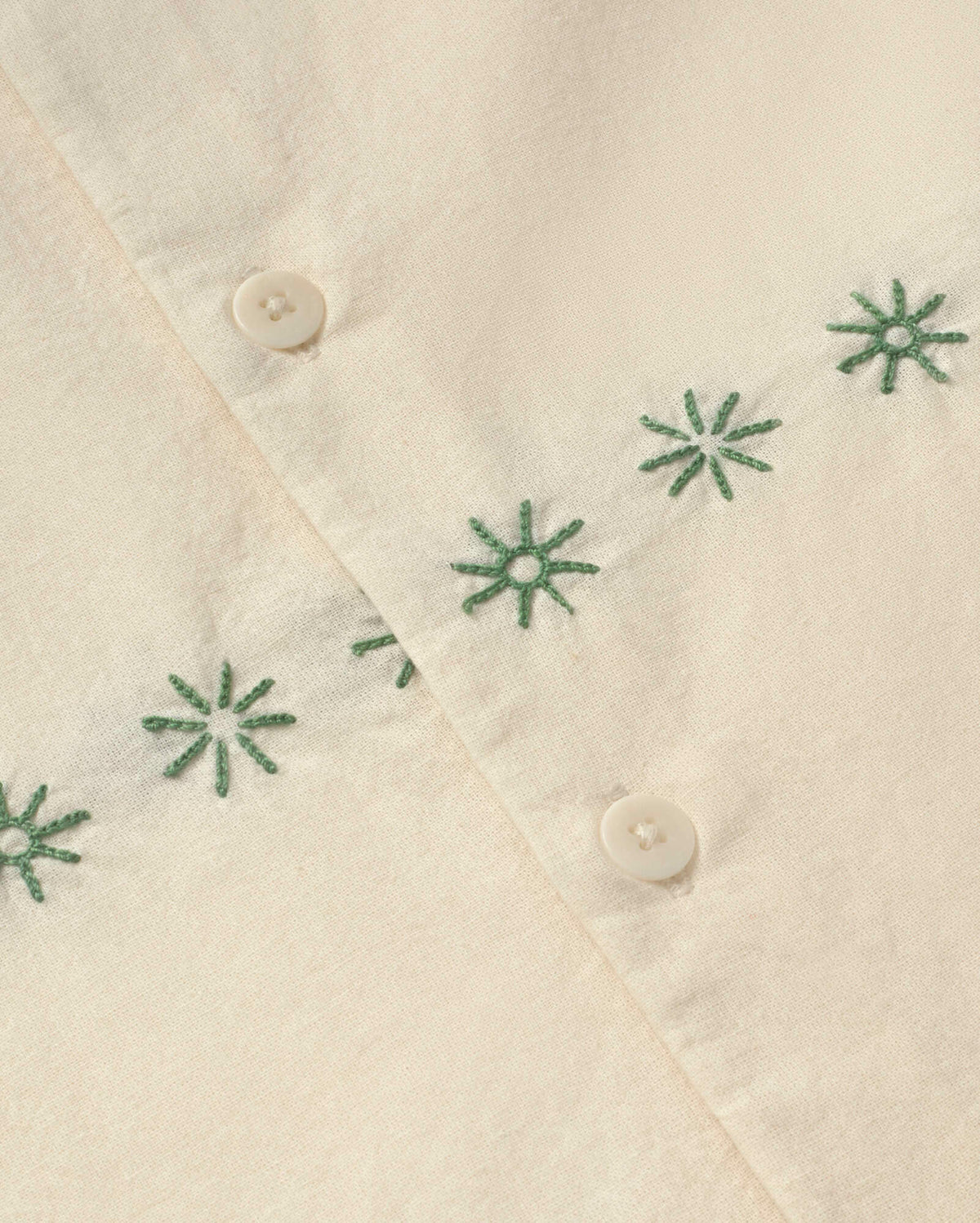 Camisa bordada a mano Tom sostenible silueta - 2