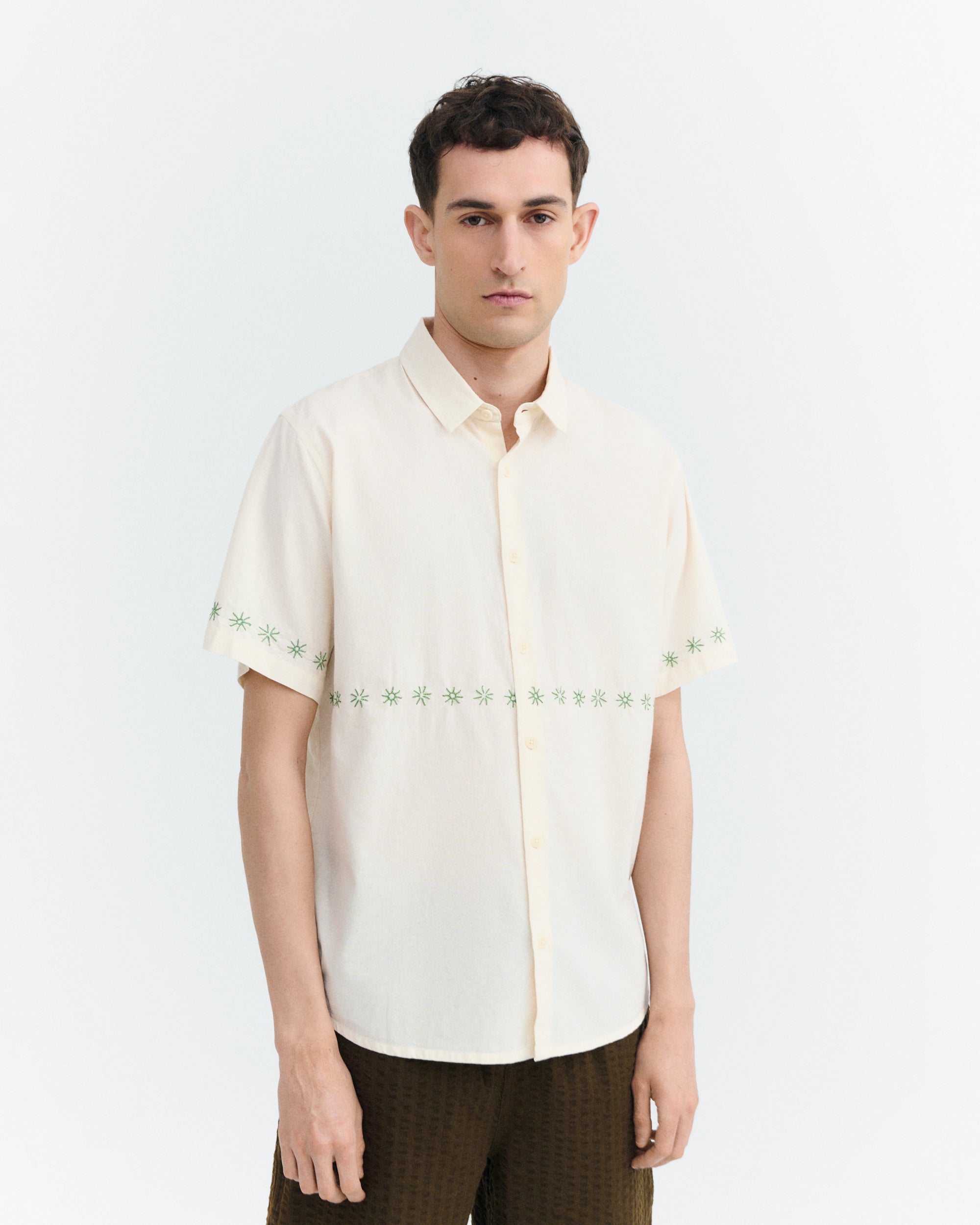 Hand Embroidered Shirt Tom | Thinking Mu