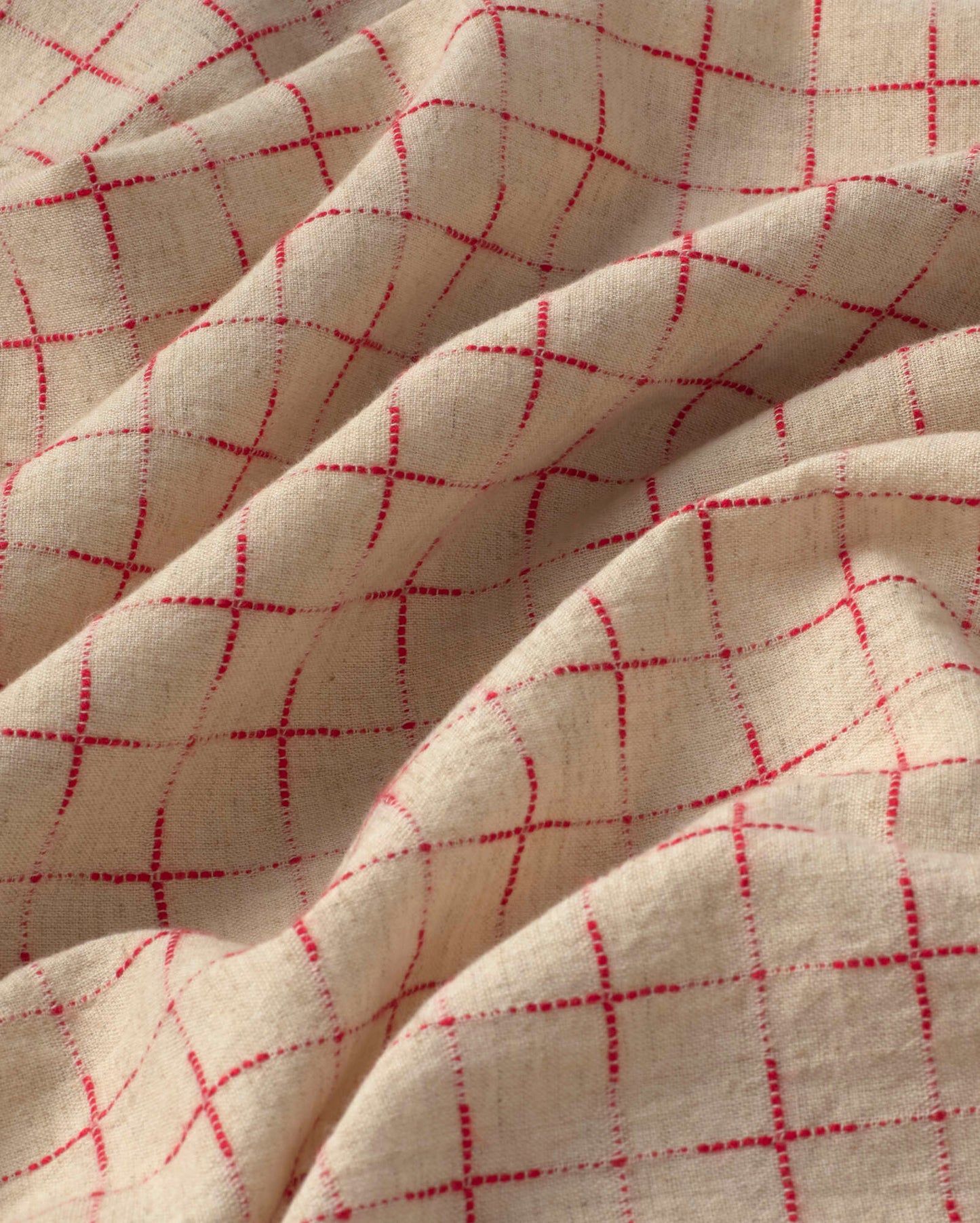 Camisa oversize cuadros lattice Kurtis sostenible silueta - 2