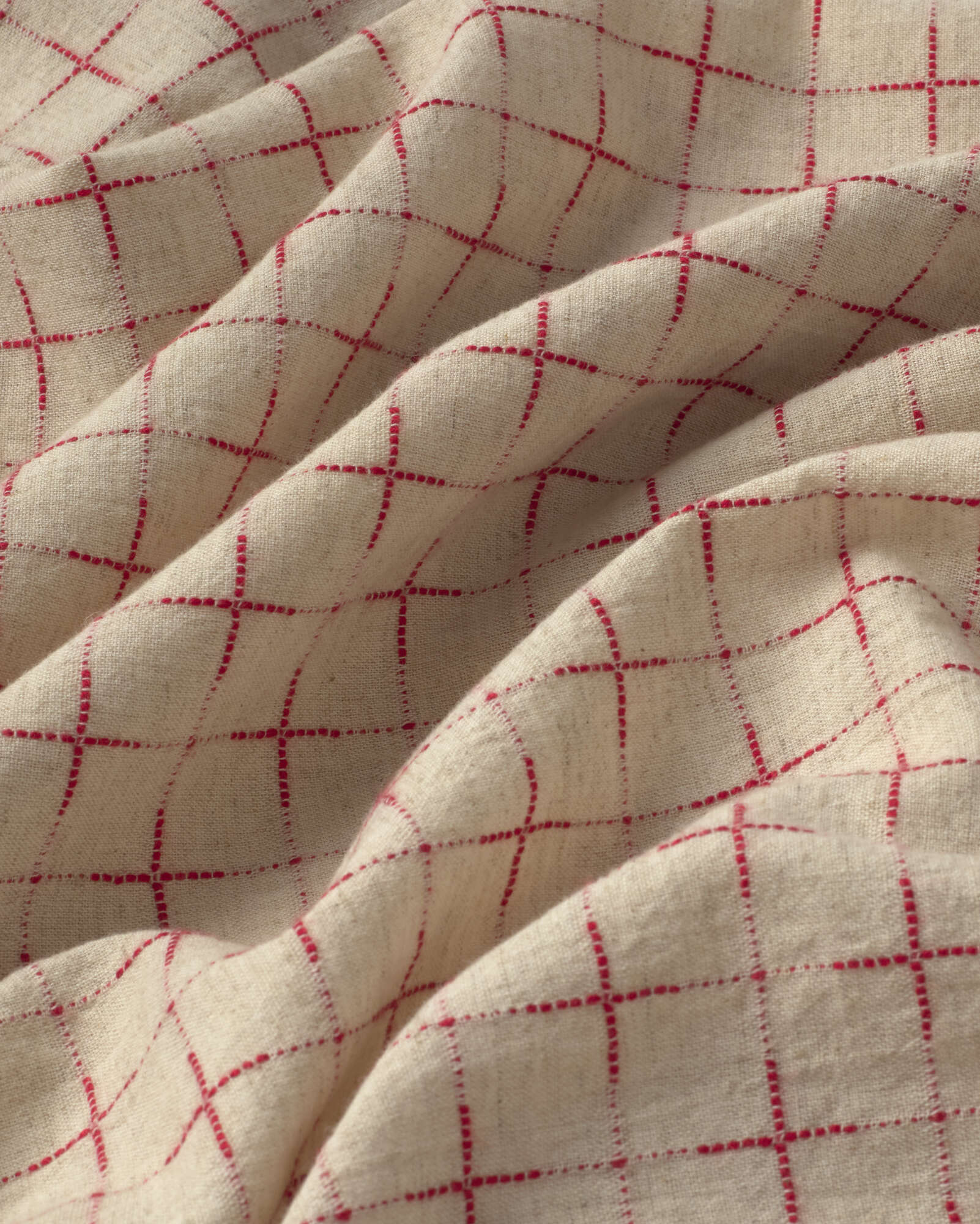 Camisa oversize cuadros lattice Kurtis sostenible silueta - 2