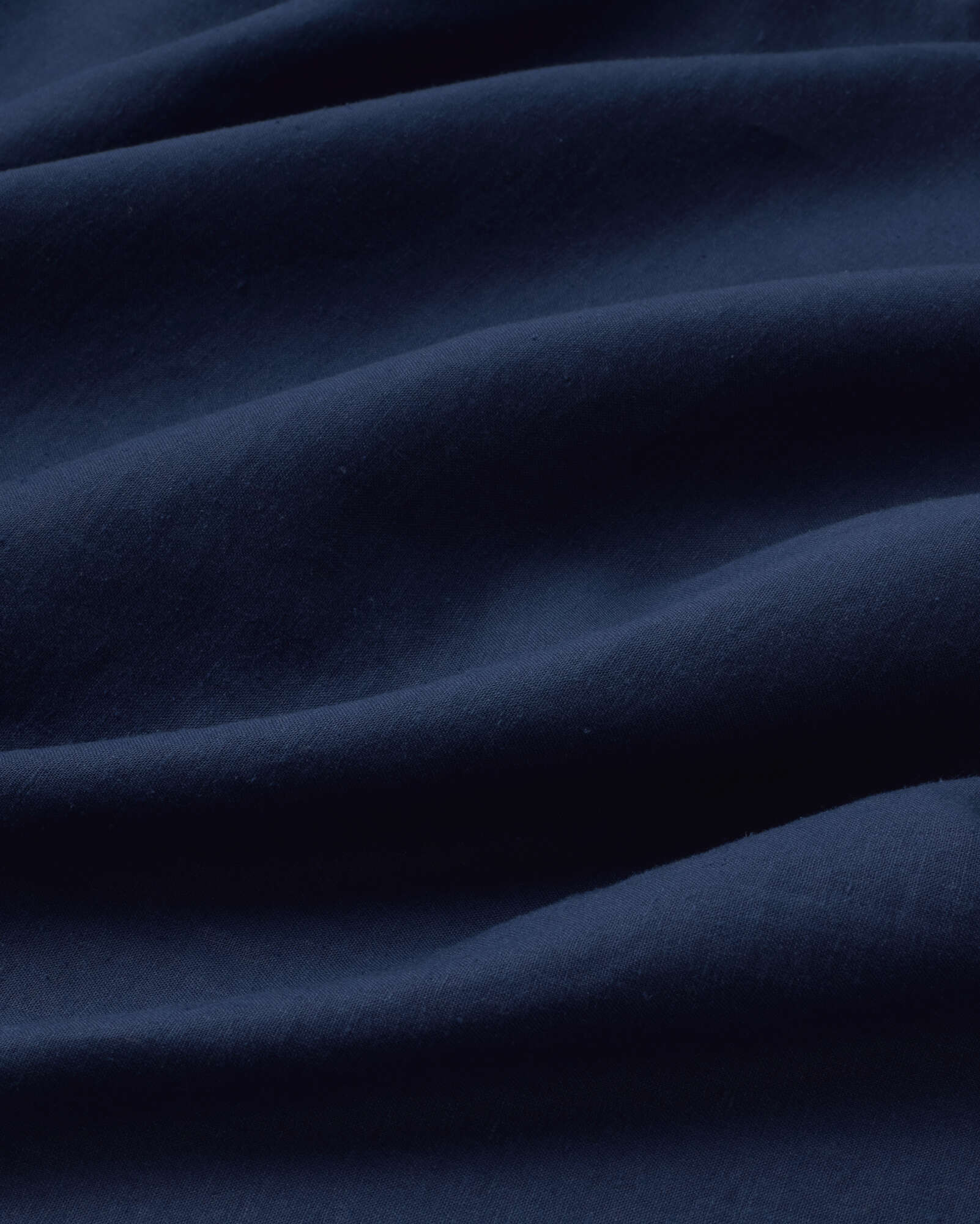 Camisa navy hemp Junior sostenible silueta - 2