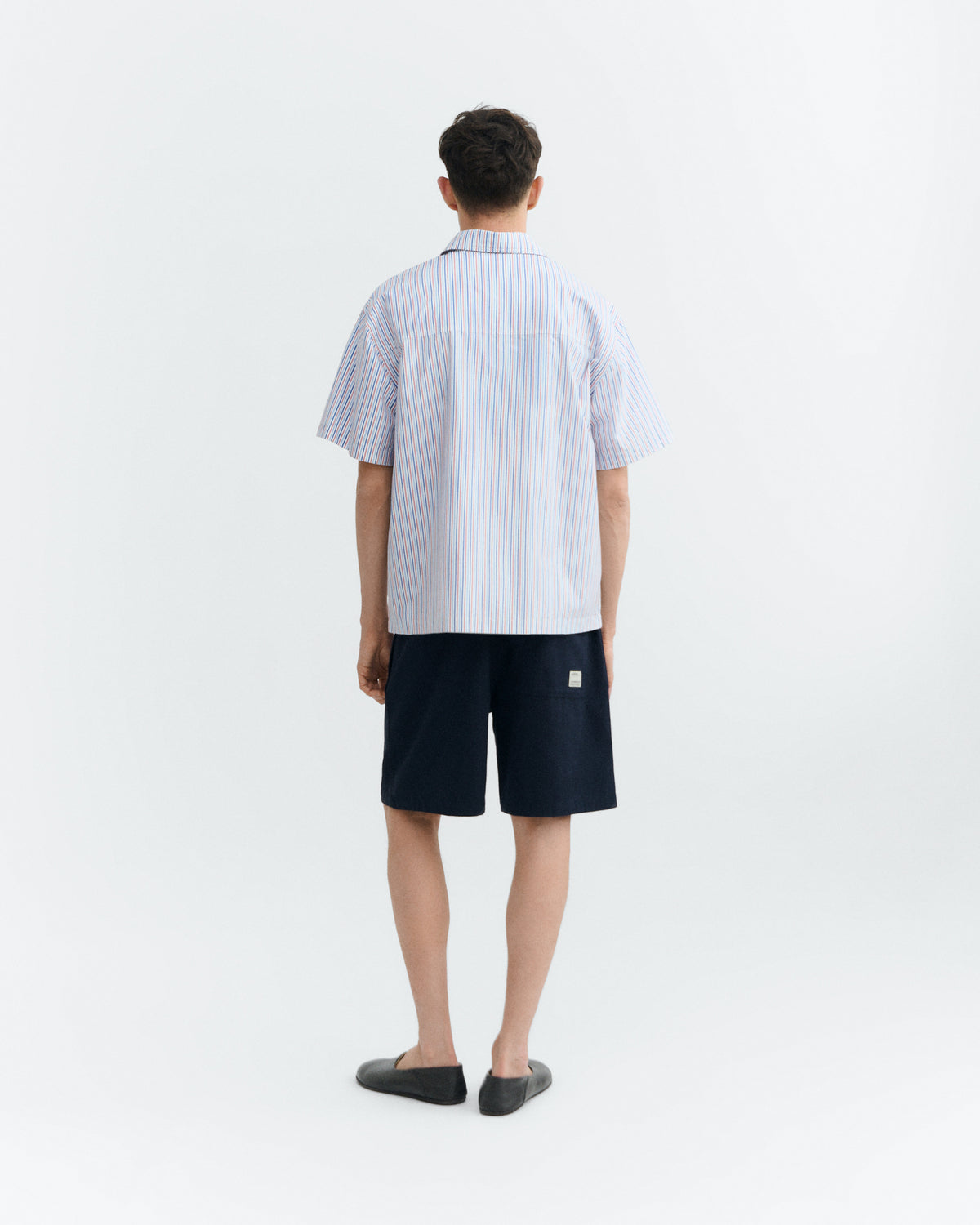 Camisa oversize popelin rayas Kurtis sostenible - 4