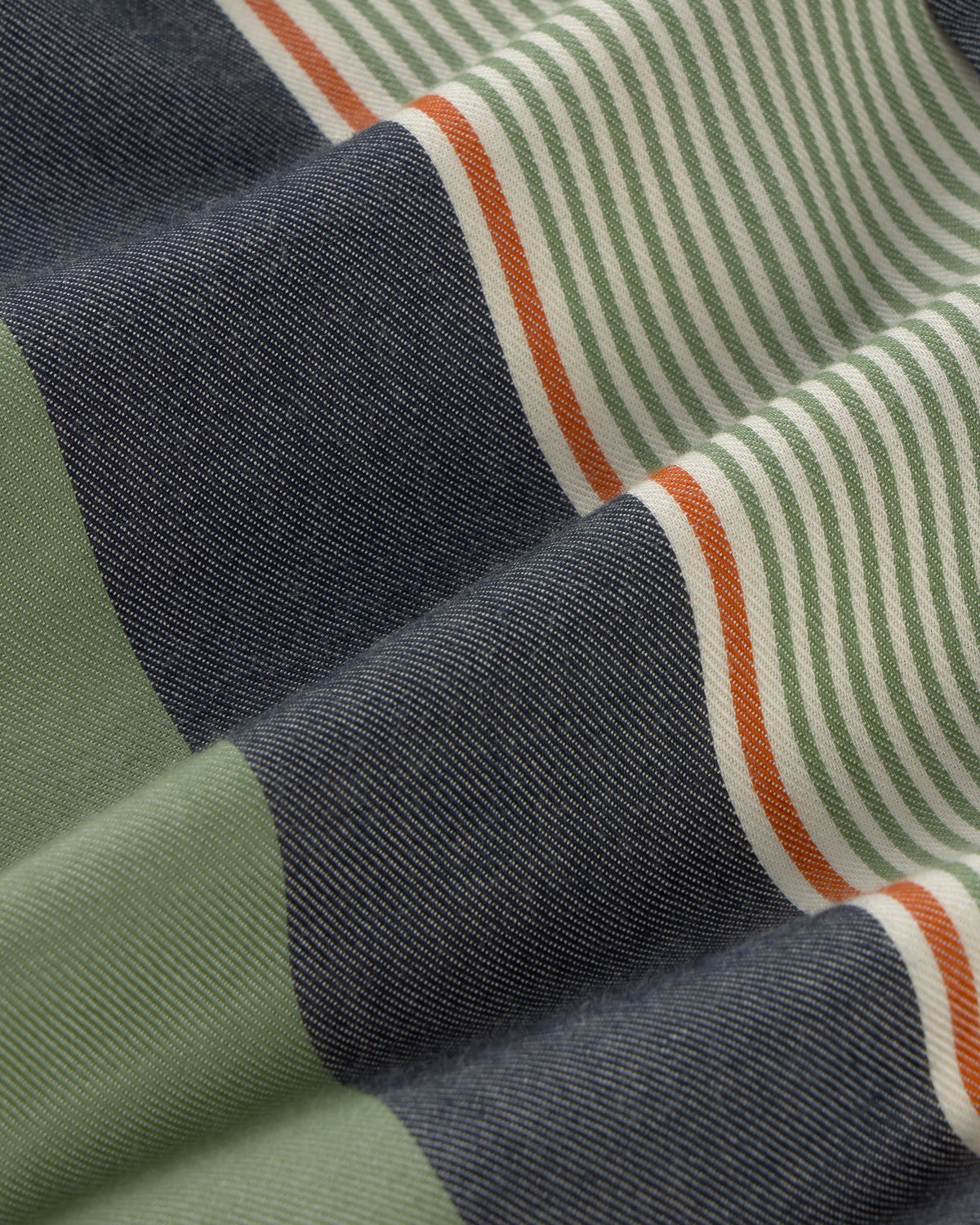 Camisa rayas multicolor Tom sostenible silueta - 2