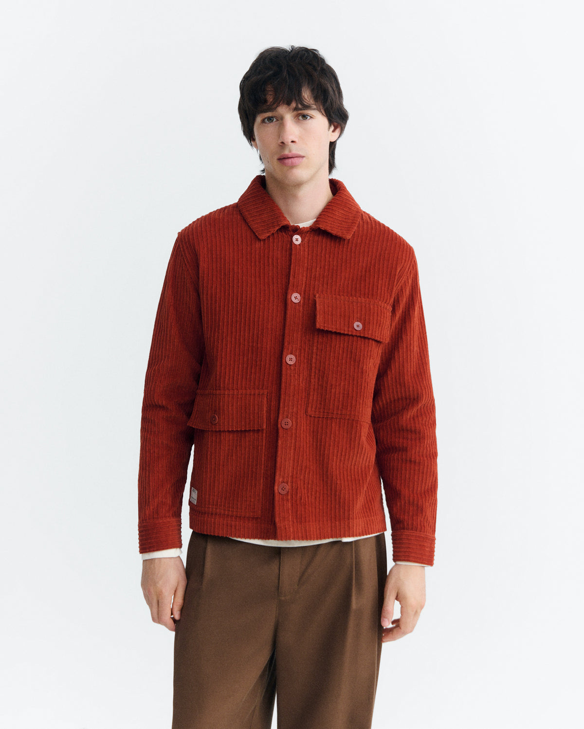 Chaqueta ligera naranja Gabin sostenible - 2